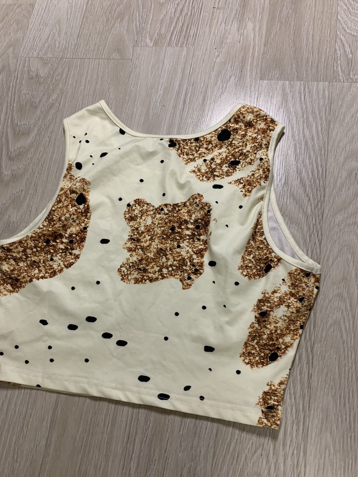 20471120 × If Six Was Nine × Le Grande Bleu (L.G.B.) Avantgarde tank top eyes, vintage, y2k, opium style Size XS / US 0-2 / IT 36-38 - 7 Thumbnail