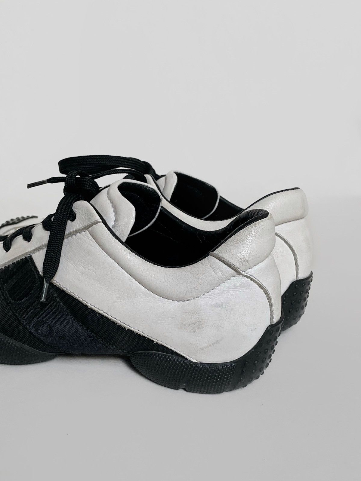 Dior Vintage Dior boxing leather sneakers 2000s Size US 7.5 / IT 37.5 - 10 Thumbnail