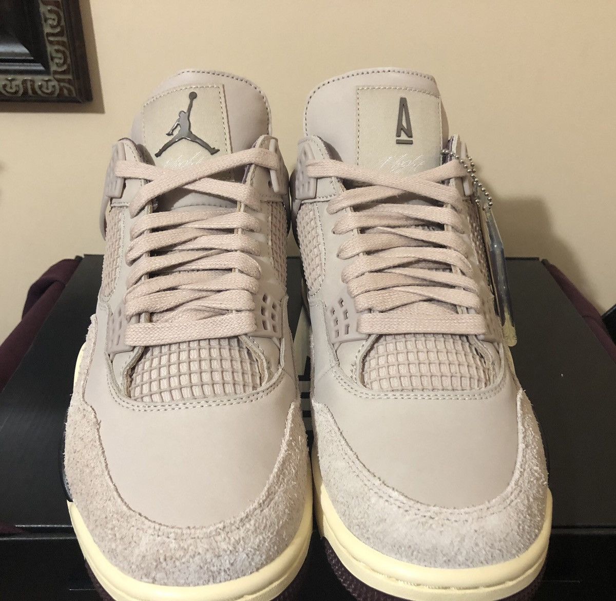 Jordan Brand AIR JORDAN 4 "A Ma Maniere - While You Were Sleeping " 💎🎁 Size US 10 / EU 43 - 5 Thumbnail