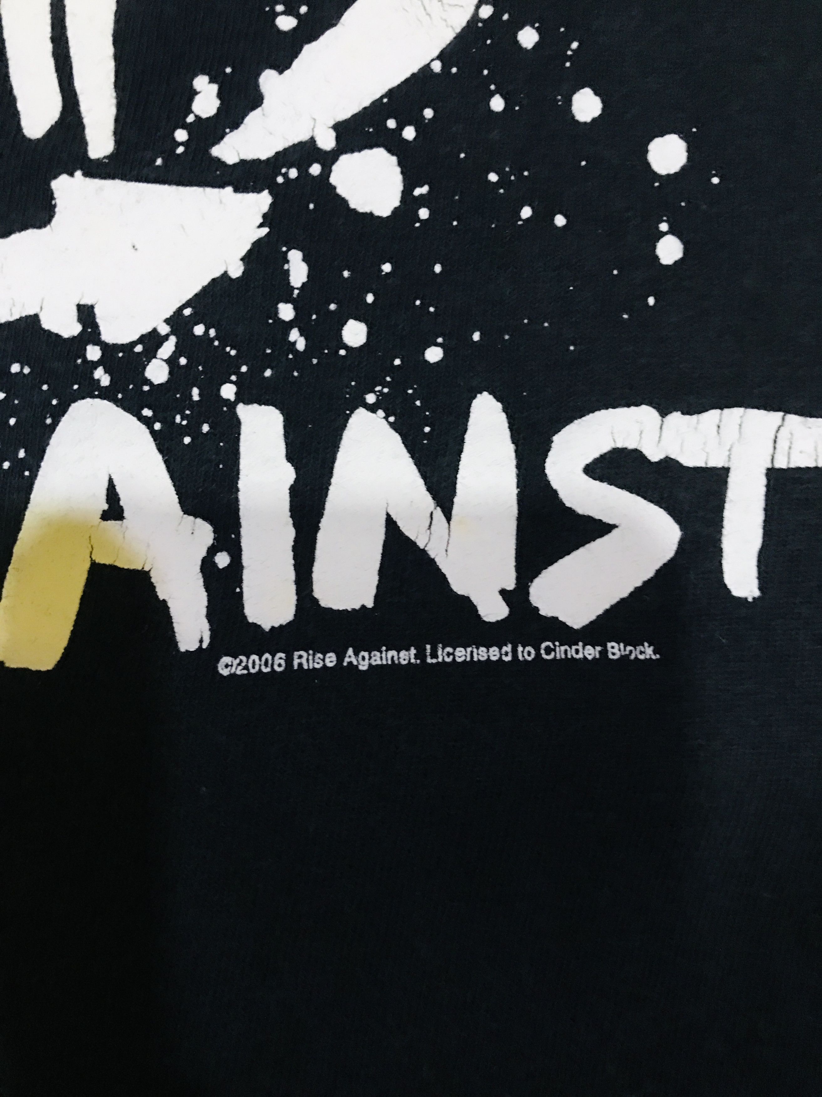 Band Tees Vintage Y2K Rise Against Band T Shirt 2006 Small Size S / US 4 / IT 40 - 3 Thumbnail