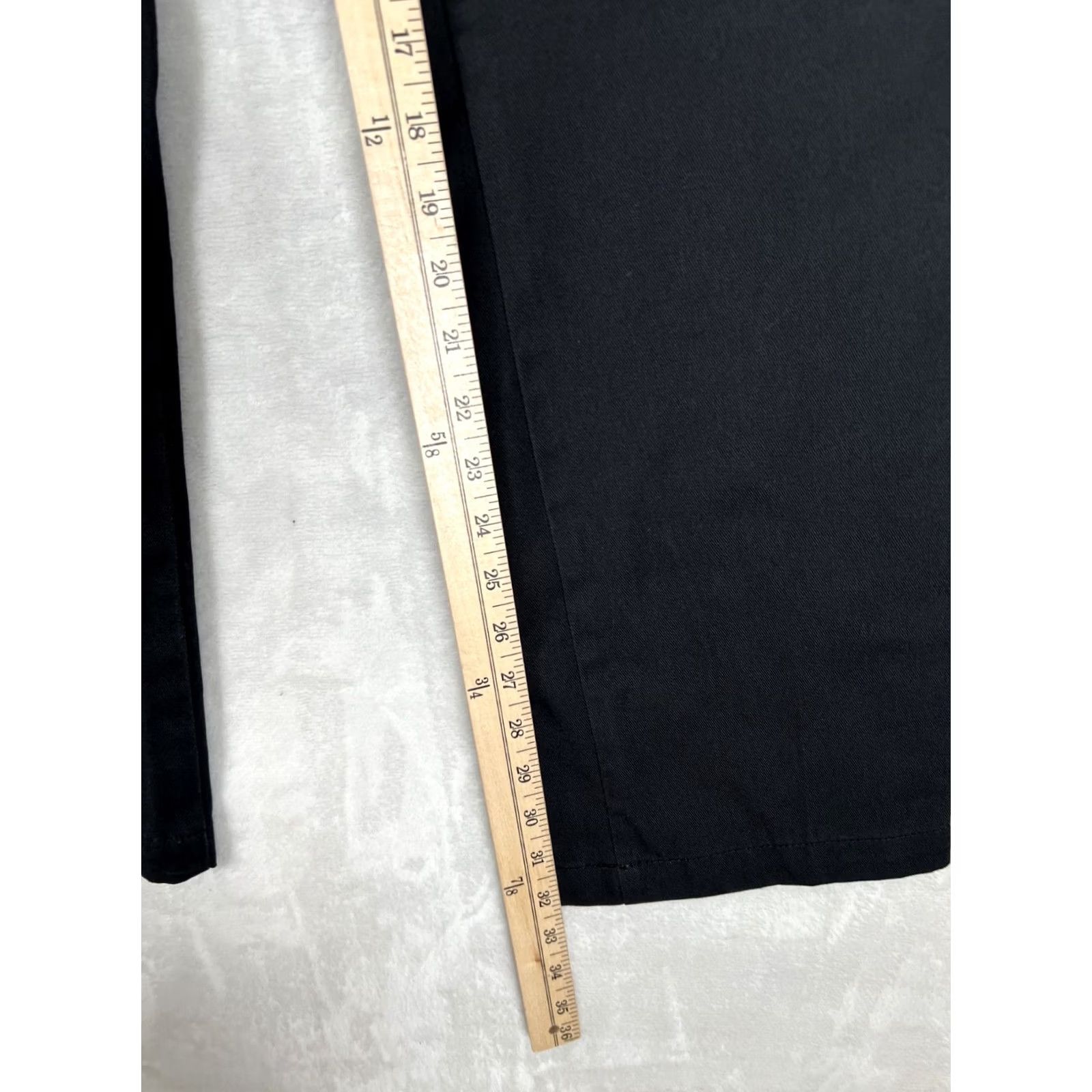 Dickies Dickies Pants Mens 32x32 Black Slim Straight Cotton Blend Work Worker Size US 32 / EU 48 - 2 Thumbnail