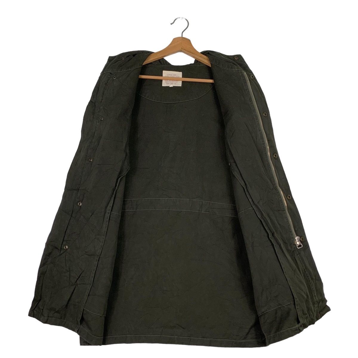Japanese Brand SCHWARZ GUMU Hooded Jacket / Parka #0549-C25 Size US L / EU 52-54 / 3 - 14 Thumbnail