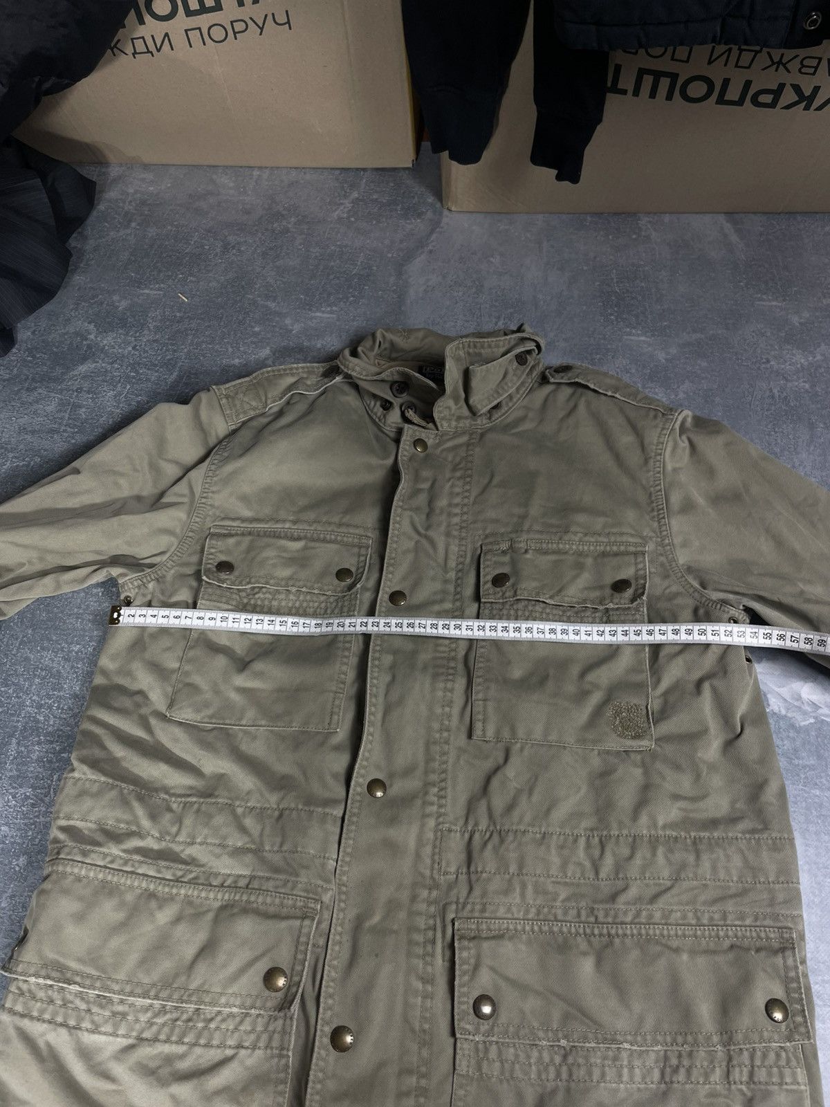 Polo Ralph Lauren Vintage military Polo Ralph Lauren cotton parka jacket Size US M / EU 48-50 / 2 - 17 Thumbnail
