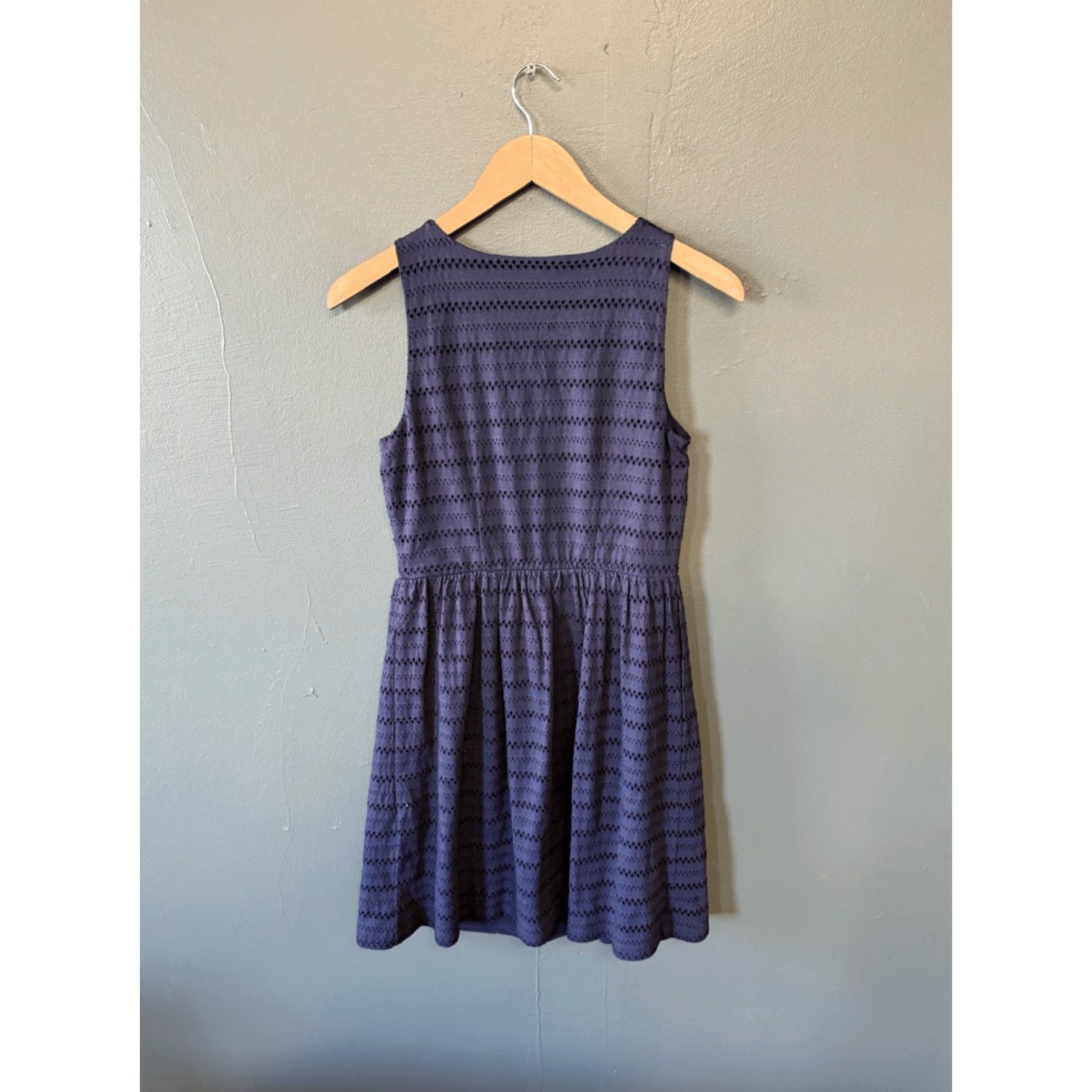 Loft Ann Taylor Womens Dress Sleeveless Blue Slip NWT XS Size XS / US 0-2 / IT 36-38 - 2 Thumbnail
