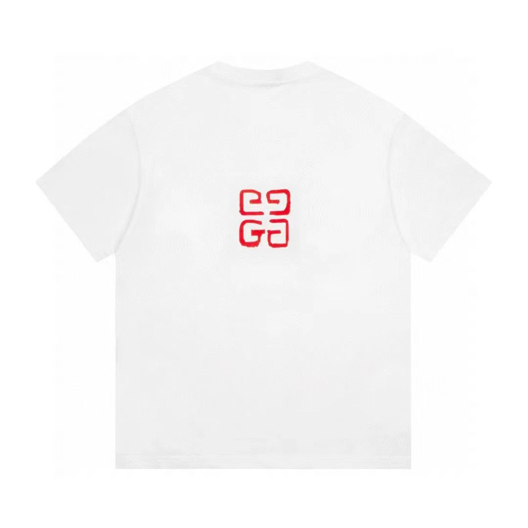 Givenchy o1srvl11e1225 Slim Fit T-Shirt in White Size L / US 10 / IT 46 - 2 Thumbnail