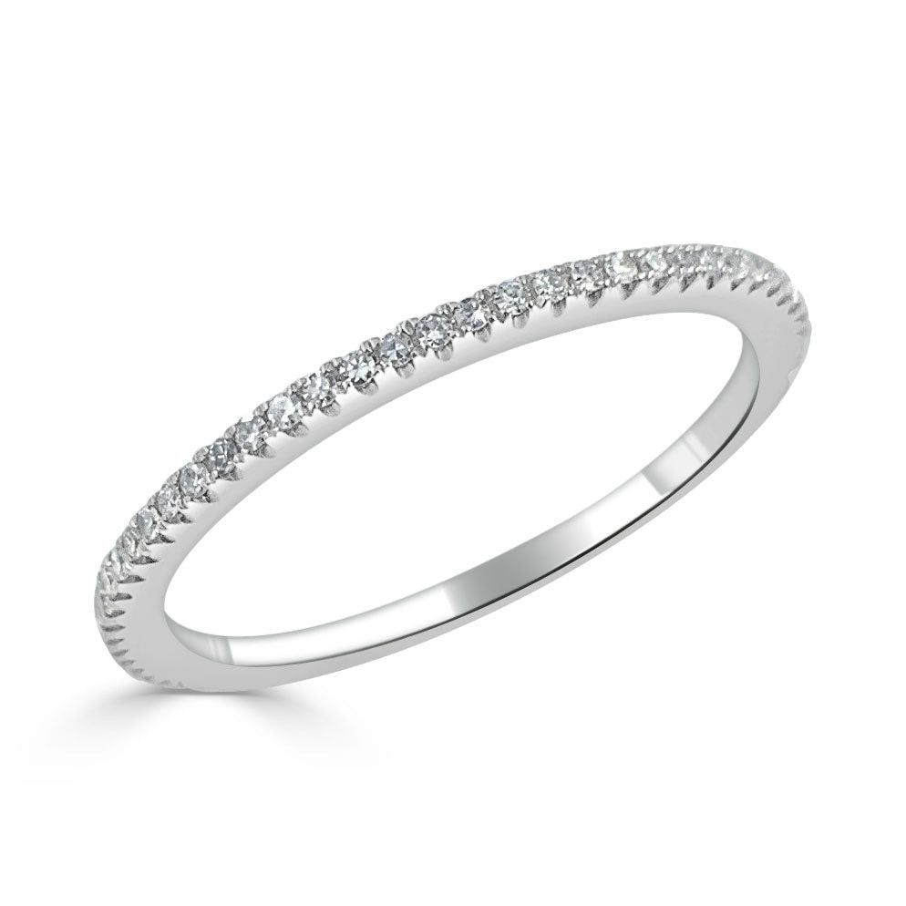 image of Tiffany Co 14K White Gold & Diamond Eternity Ring, Women's