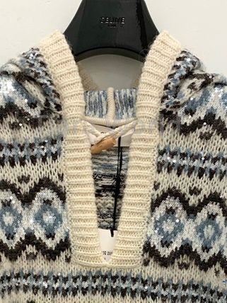 Celine o1w1db11124 Embroidered Wool Baja Jacket in Multicolor Size XS / US 0-2 / IT 36-38 - 3 Thumbnail