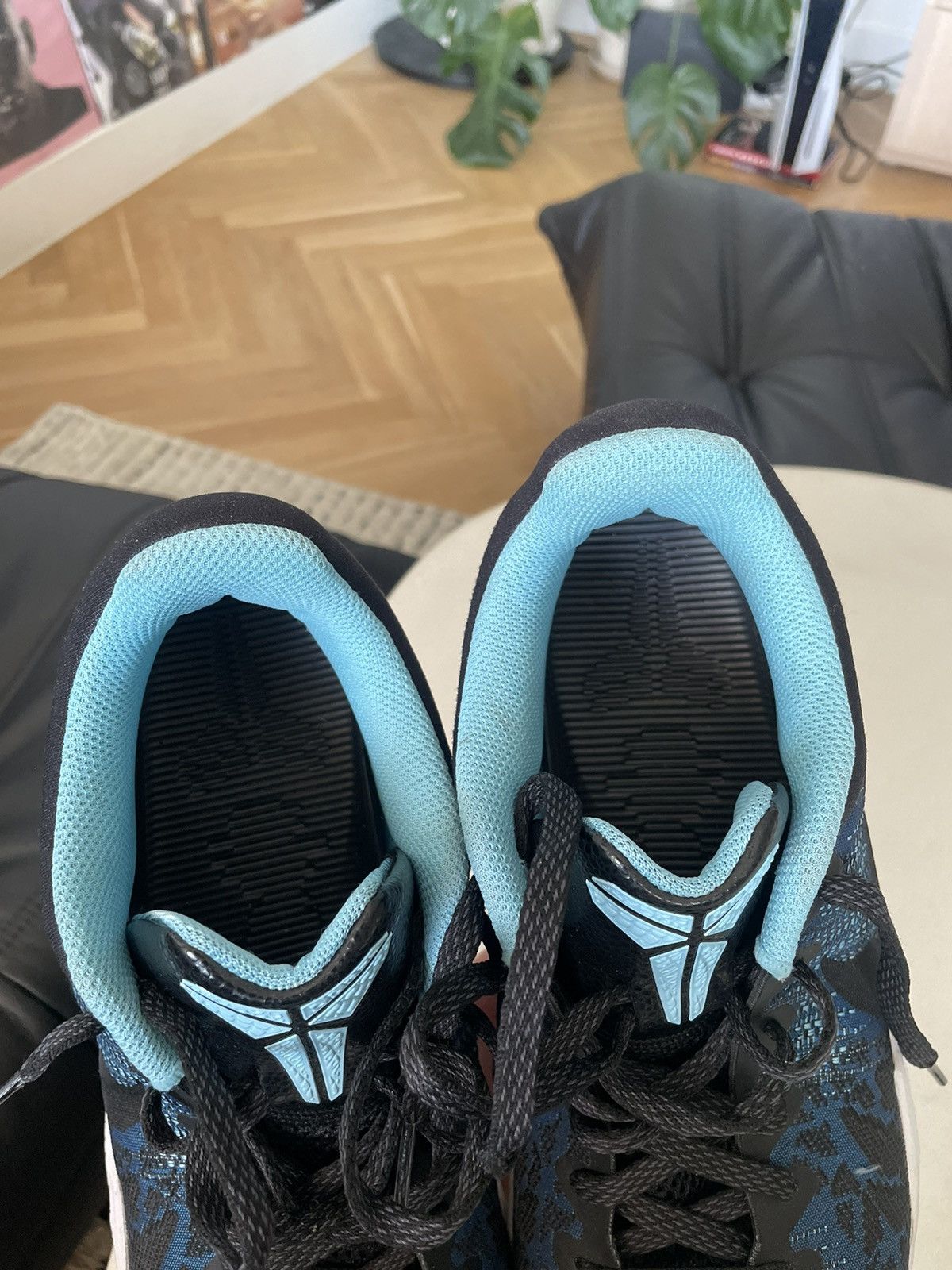 Nike mamba rage blue hot sale