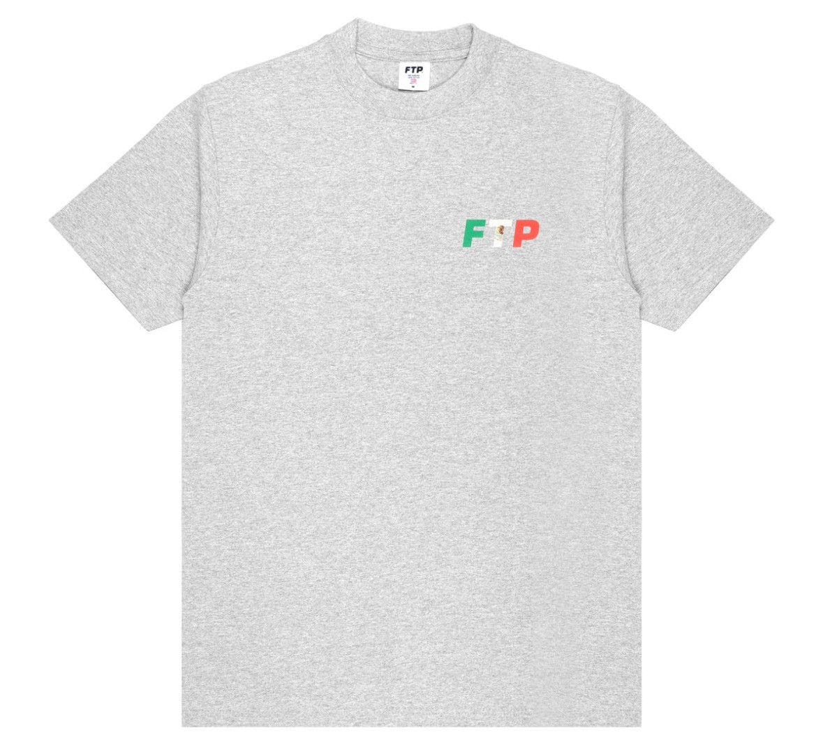 Fuck The Population FTP Mexican flag tee grey Size US XL / EU 56 / 4 - 2 Thumbnail