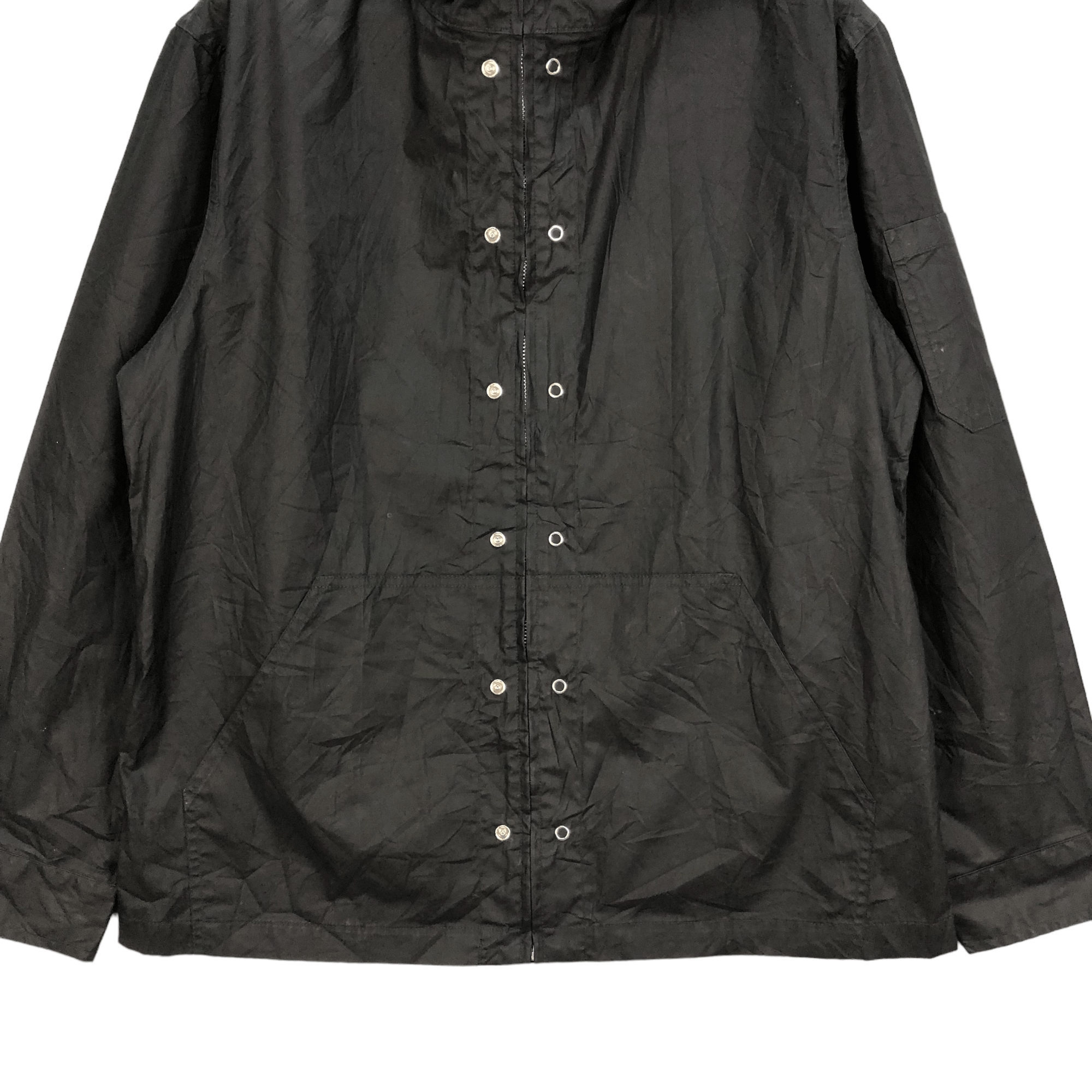 BIGI RADMESS BIGI 2 WAY BUTTON & ZIPPER HOODIE JACKET #5215-180 Size US L / EU 52-54 / 3 - 3 Thumbnail