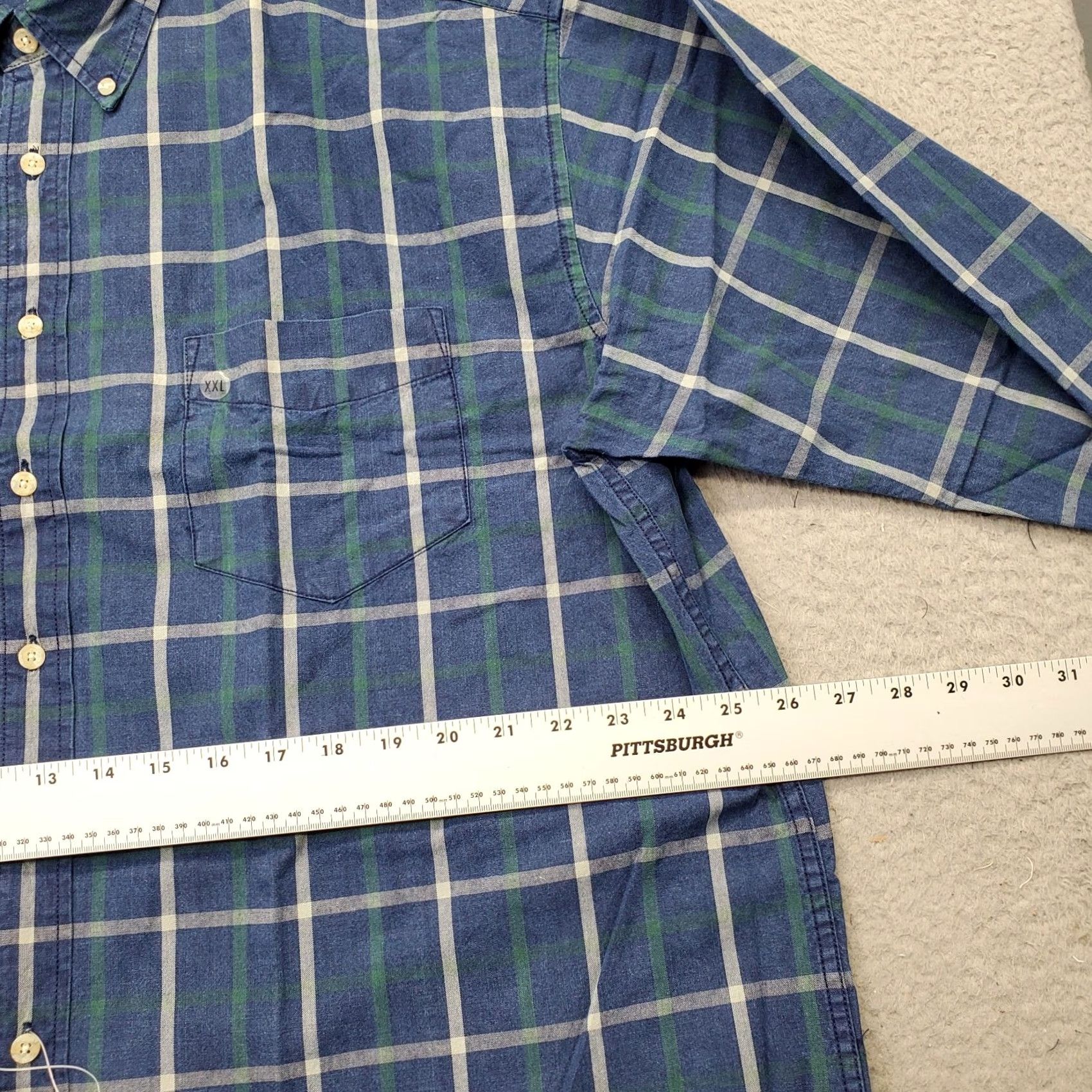 Dockers DOCKERS Mens XXL Multi Plaid Button-Up Long Sleeve Shirt Size US XXL / EU 58 / 5 - 5 Thumbnail