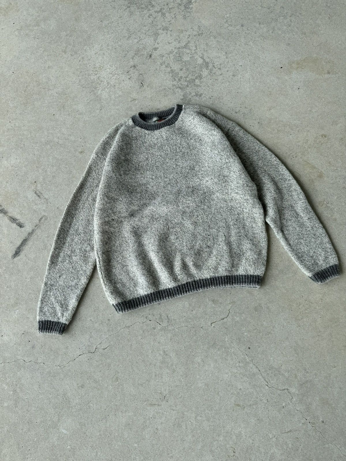 Vintage Vintage Grey Sweater Size US M / EU 48-50 / 2 - 3 Thumbnail