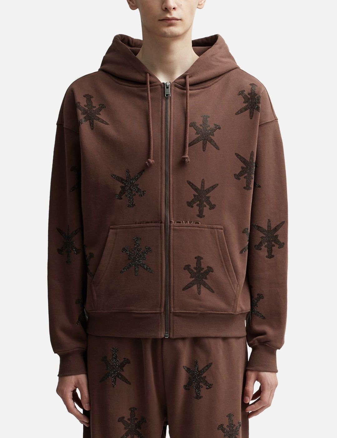Unknown London Unknown London Mainline Zip Hoodie Size US L / EU 52-54 / 3 - 3 Thumbnail