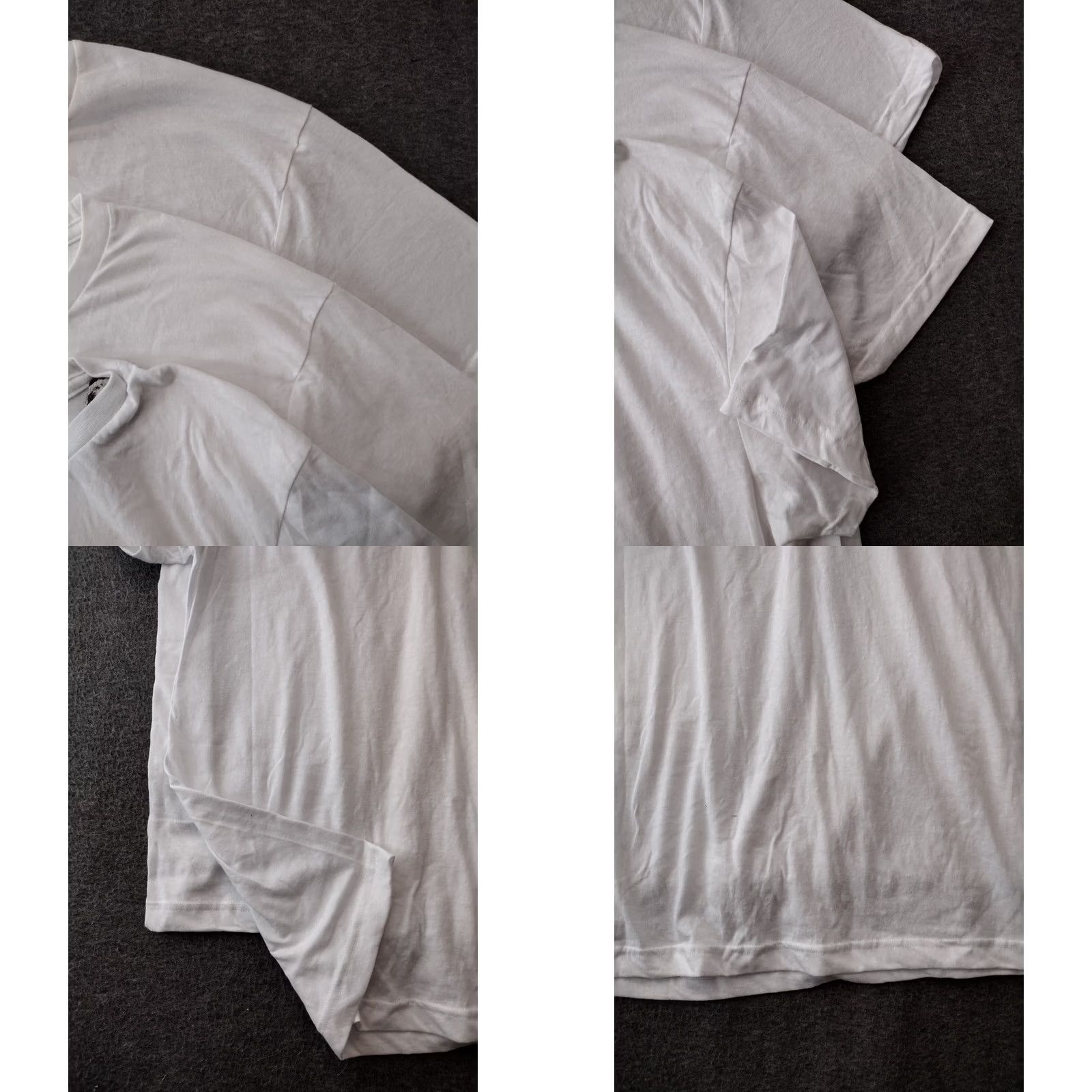 Van Heusen Van Heusen Unissex T-Shirt 3 Pack Shirt XL White Cotton/Polyester Crew Neck Short Sleeve Vintage? Size US XL / EU 56 / 4 - 8 Thumbnail