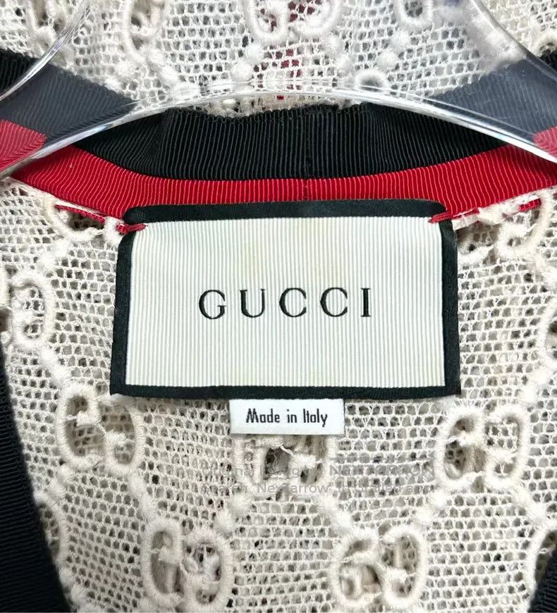 Gucci Gucci Beige double G full-print lace hollow dress Size XS / US 0-2 / IT 36-38 - 3 Thumbnail