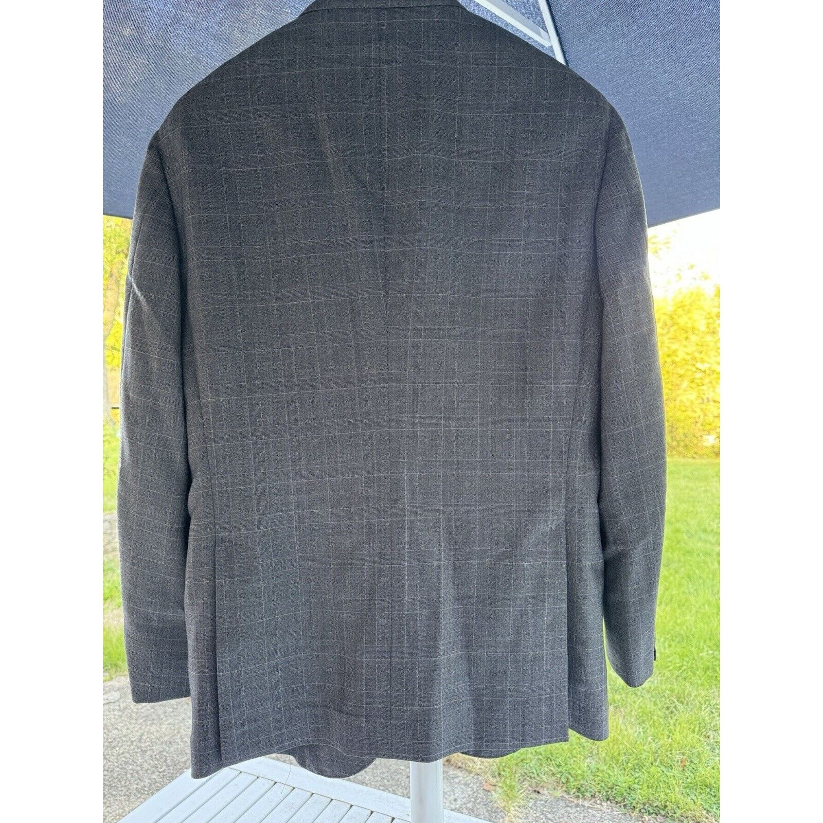Brunello Cucinelli Brunello Cucinelli Blazer Jacket Glen Plaid Wool 52/42 Size 44R - 13 Thumbnail