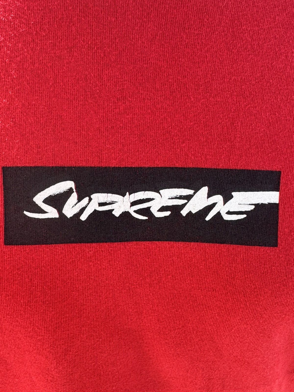 Supreme 2025 Red Futura Box Logo Tee Size US S / EU 44-46 / 1 - 2 Thumbnail