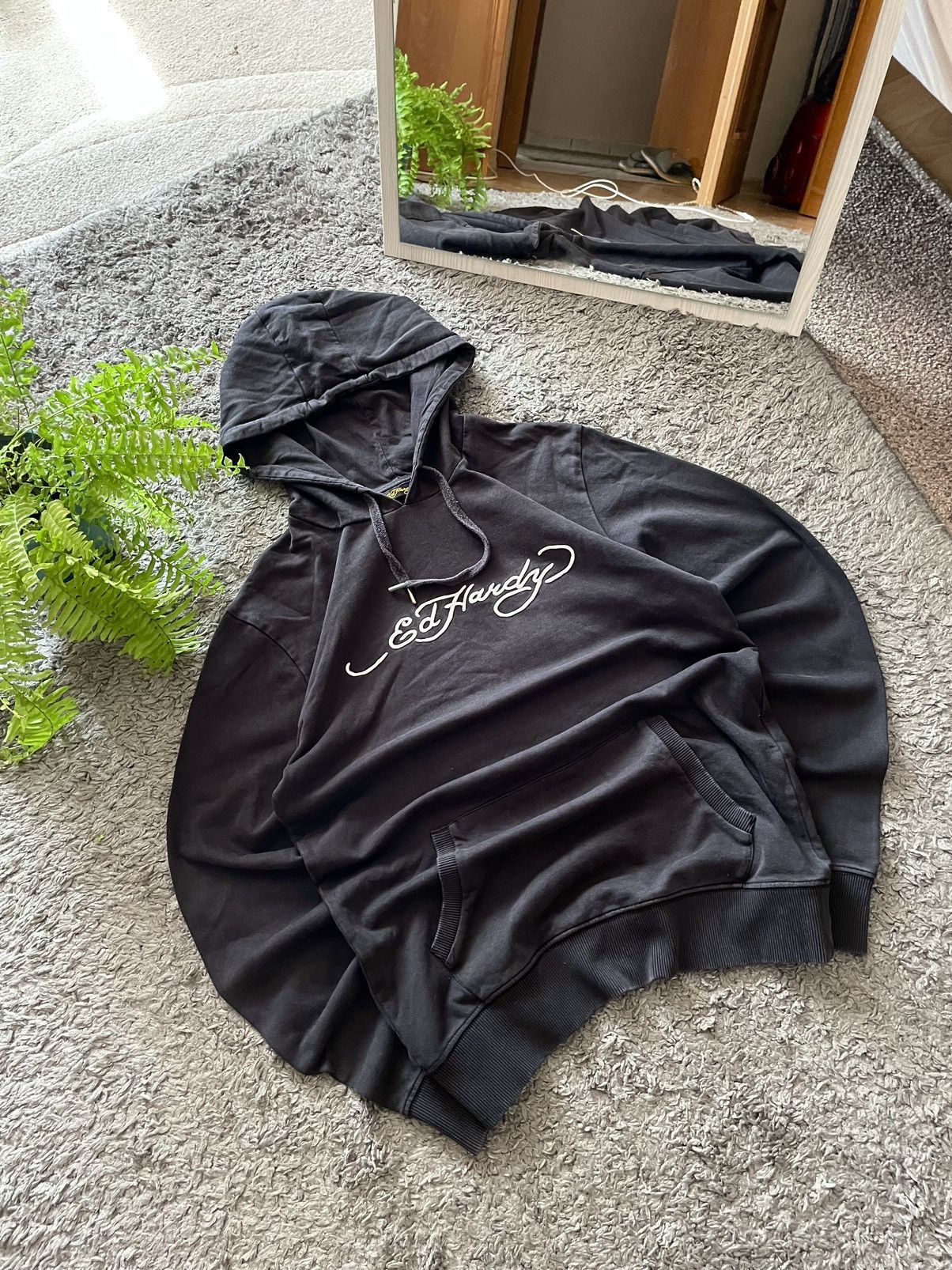 Ed Hardy × Vintage Ed Hardy Hoodie Streetwear Vintage Y2k Big Logo Rare Size US M / EU 48-50 / 2 - 10 Thumbnail