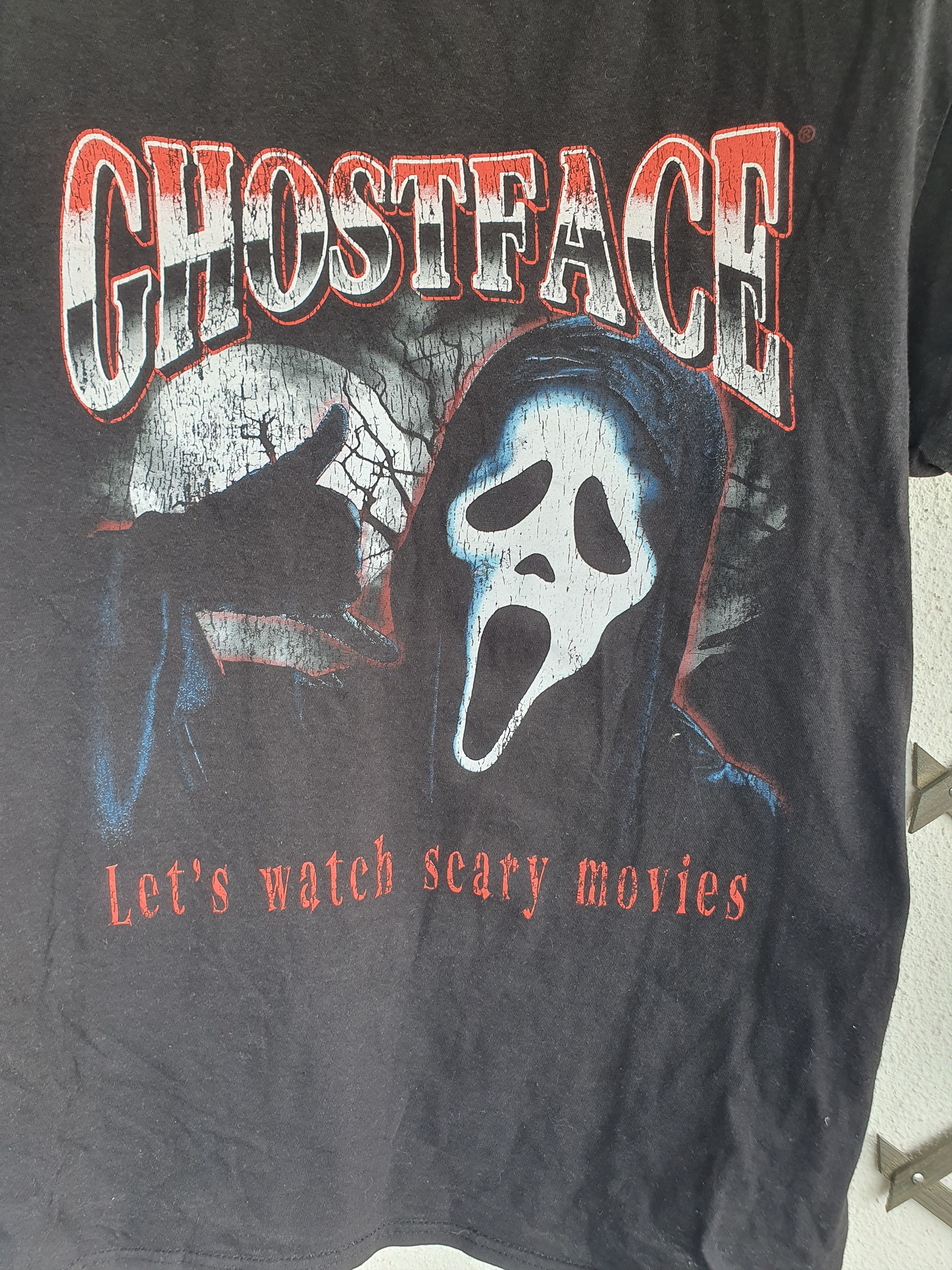 Swagger Ghostface Icon Of Halloween Let's Watch Scary Movies tee L Size US L / EU 52-54 / 3 - 6 Thumbnail