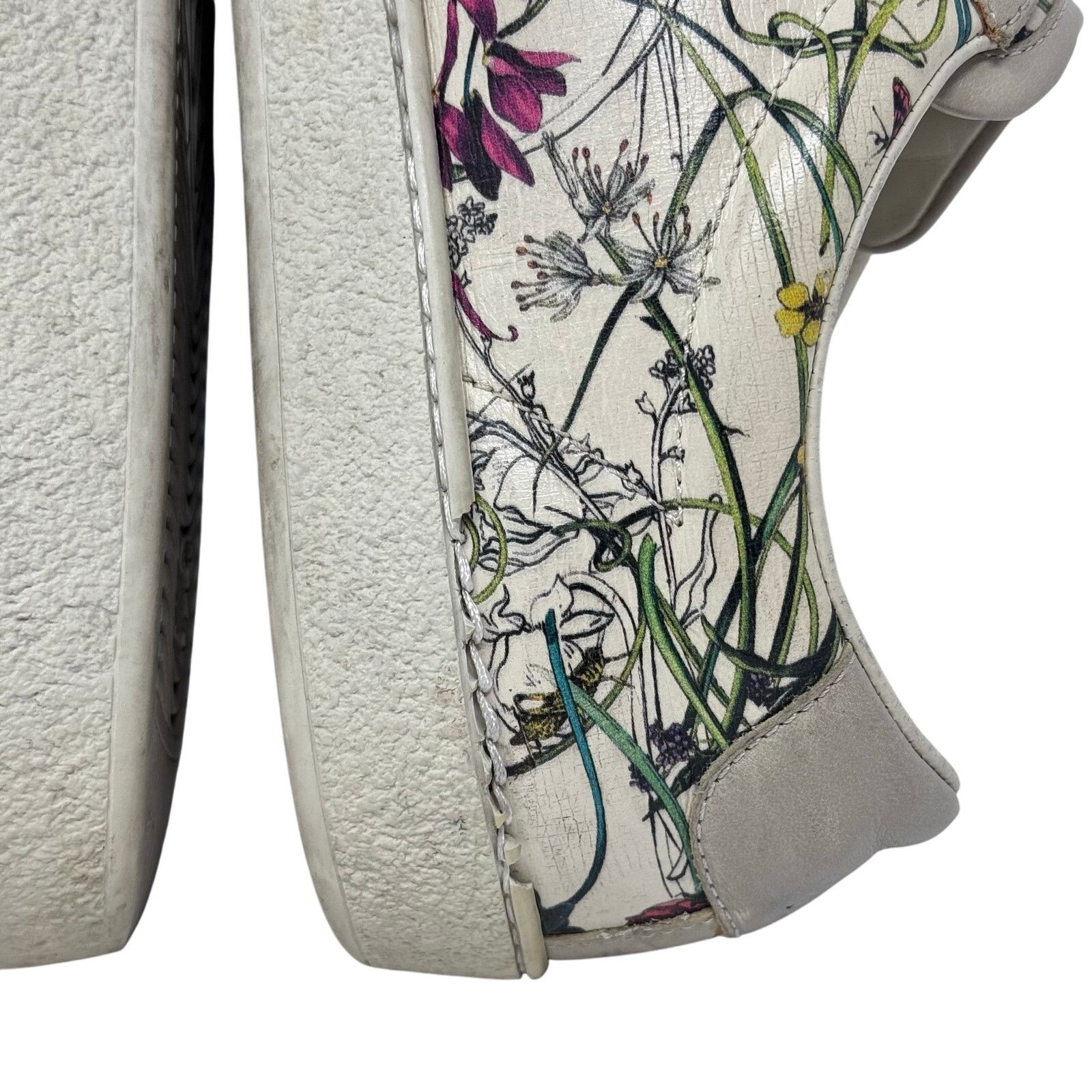 Gucci Gucci Flora Print Sneakers Size US 9 / EU 42 - 12 Thumbnail