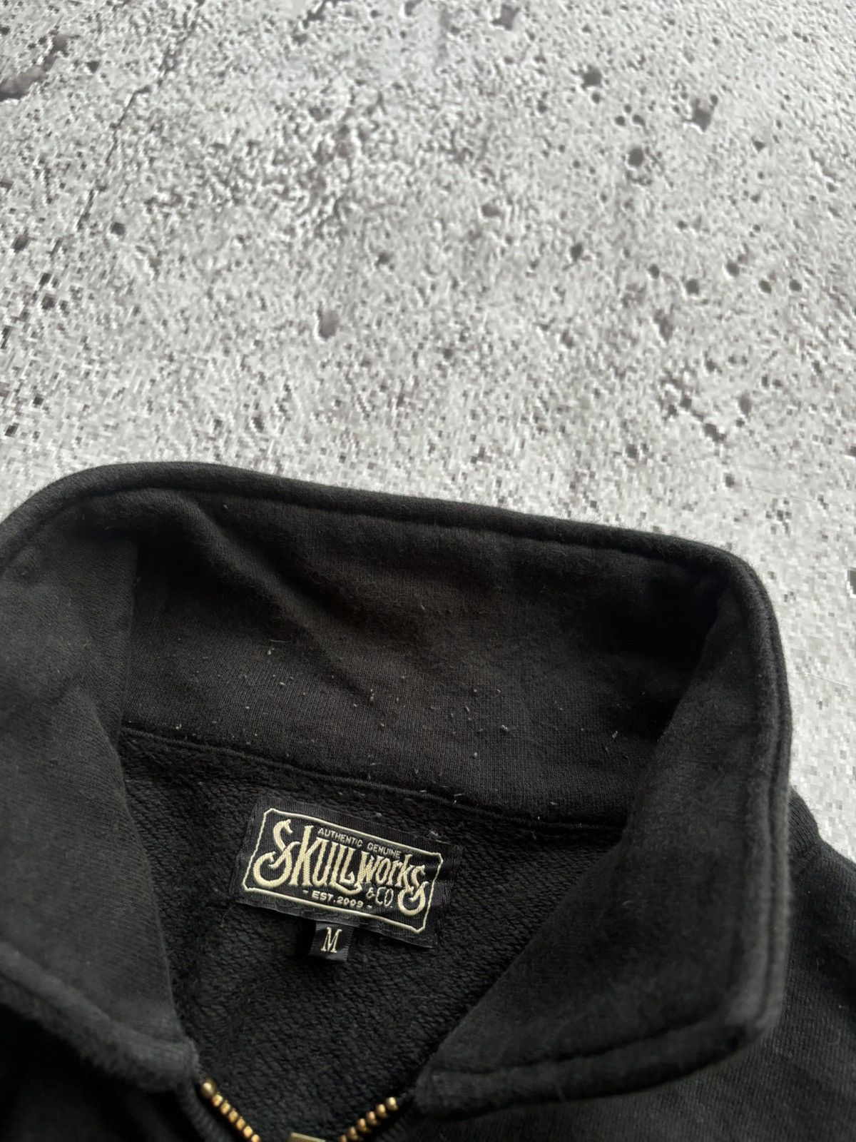 Hysteric Glamour Y2k Skull work zip sweatshirt Size US M / EU 48-50 / 2 - 8 Thumbnail