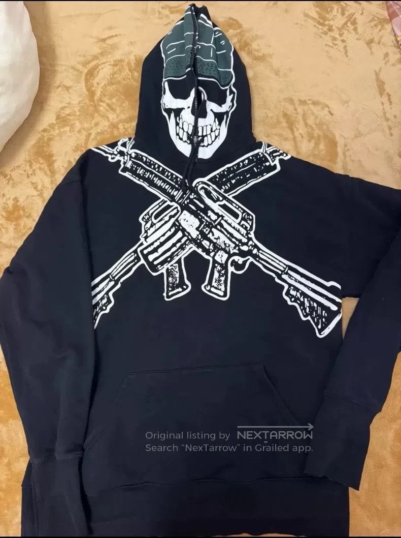 Vetements Vetements Skull Double Guns Zip-up Hoodie Size US M / EU 48-50 / 2 - 1 Thumbnail
