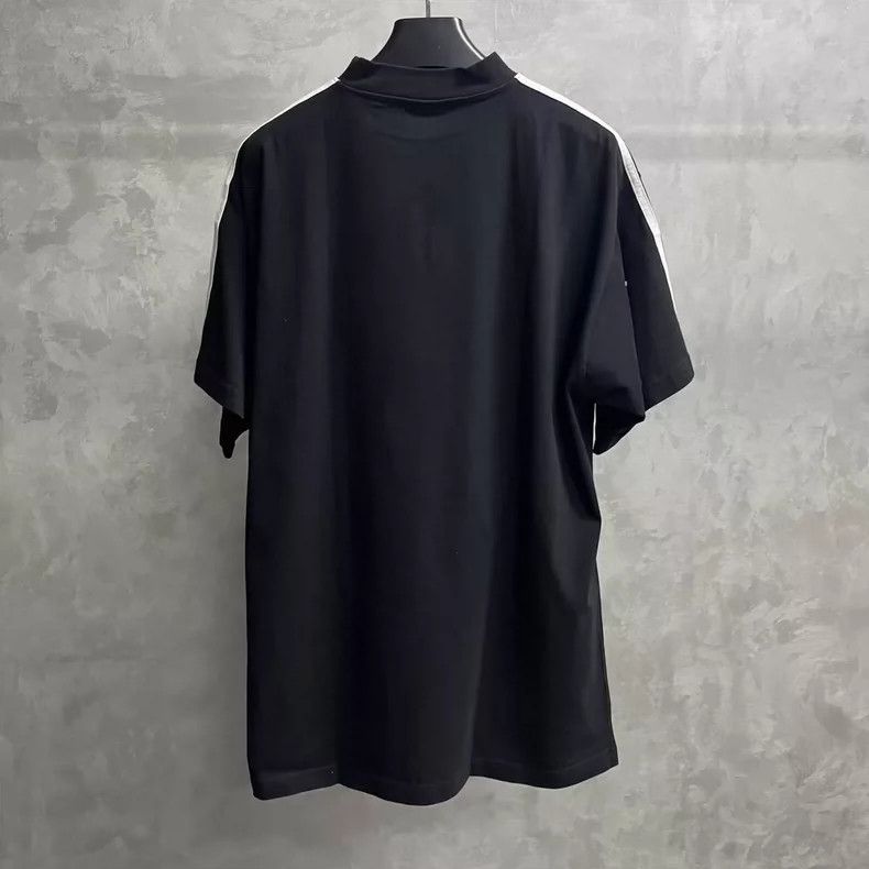 Balenciaga Balenciaga New adidas black logo monogrammed crewneck short Size US M / EU 48-50 / 2 - 4 Thumbnail