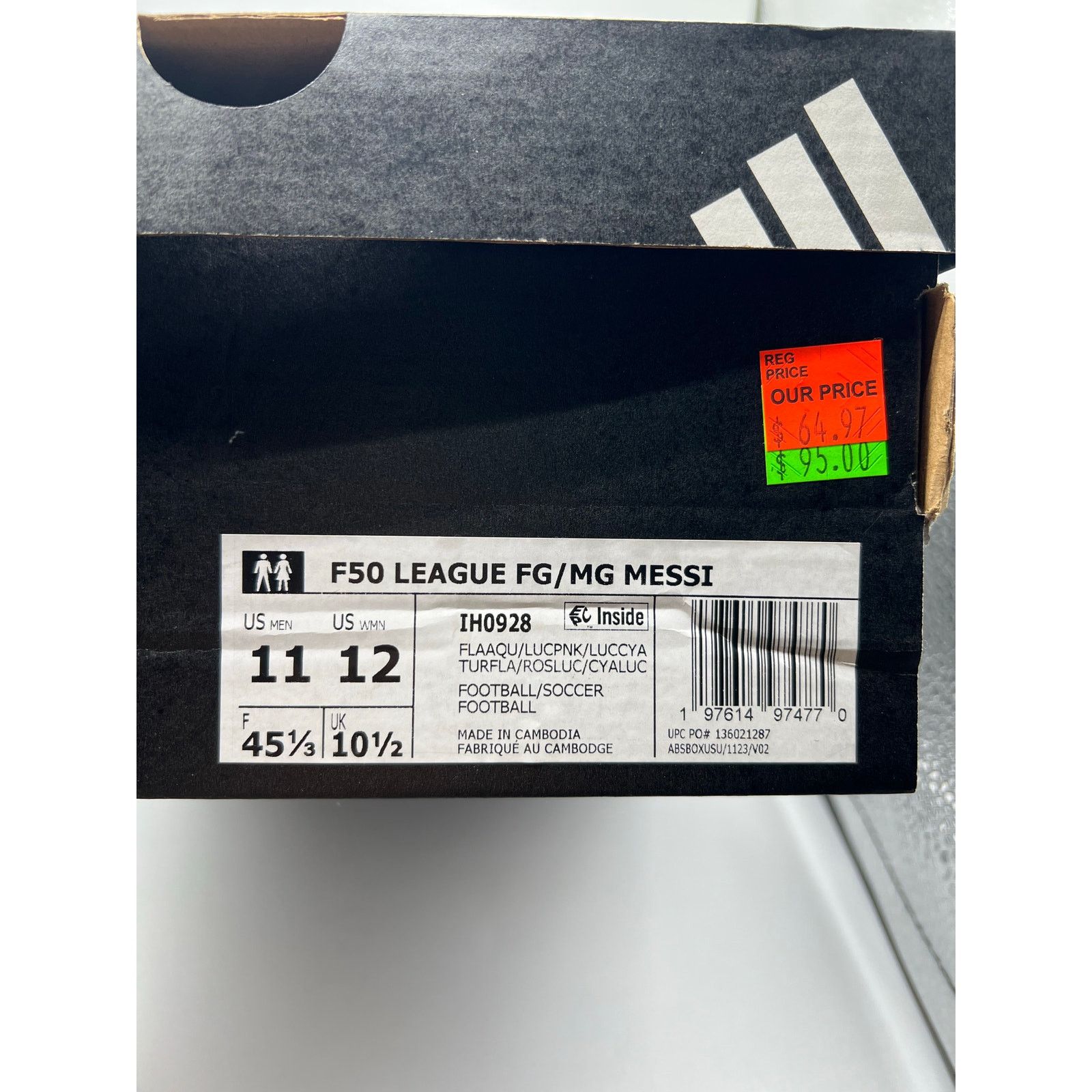 Adidas Adidas Messi Adizero F50 League FG/MG “La Vida Tropical pack Size US 11 / EU 44 - 7 Thumbnail