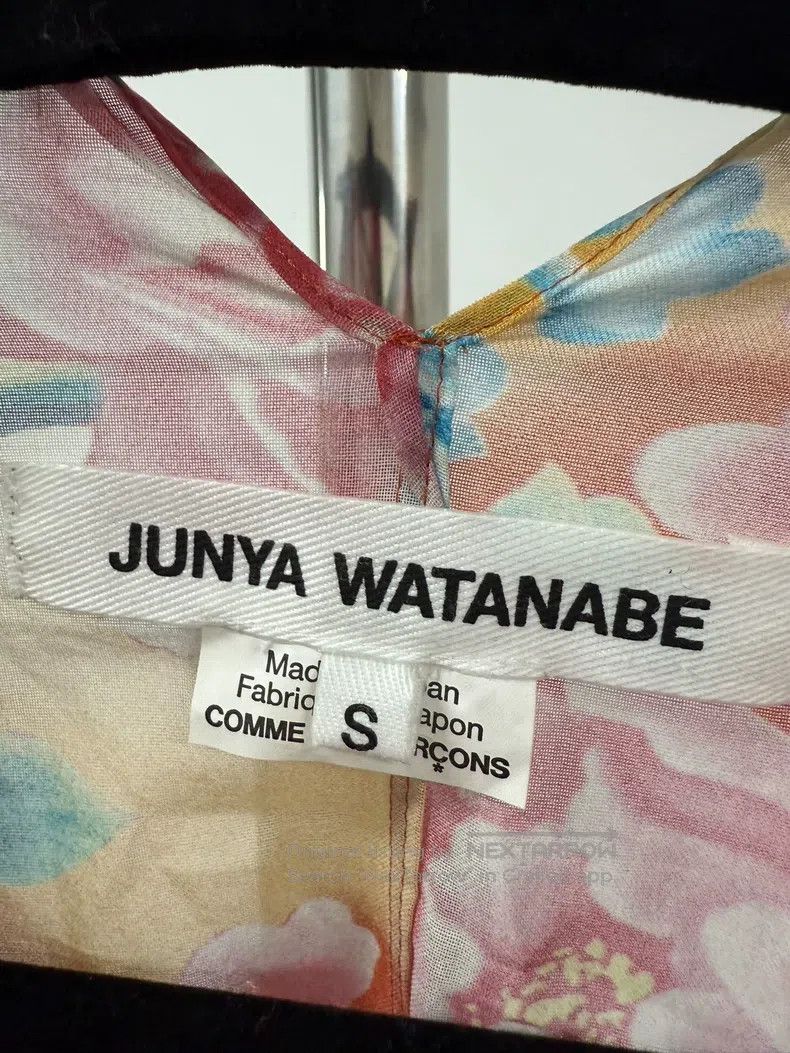 Junya Watanabe Junya Watanabe Chinese style floral sheer blouse Size US S / EU 44-46 / 1 - 4 Thumbnail