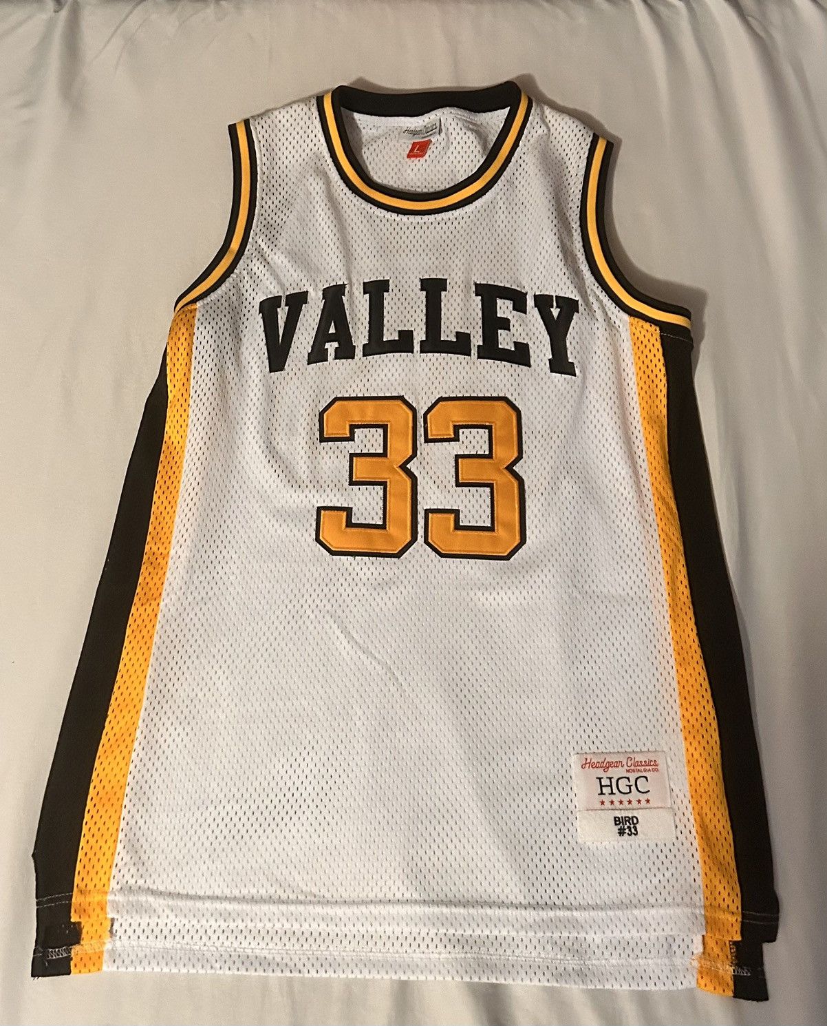 NBA Larry Bird #33 Spring Valley High School Jersey Size US L / EU 52-54 / 3 - 1 Thumbnail