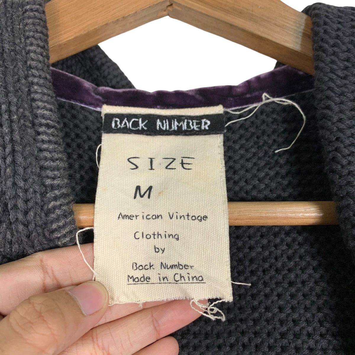 Japanese Brand BACK NUMBER Sleeveless Zipper Hoodies Vest #1227-C55 Size US M / EU 48-50 / 2 - 17 Thumbnail