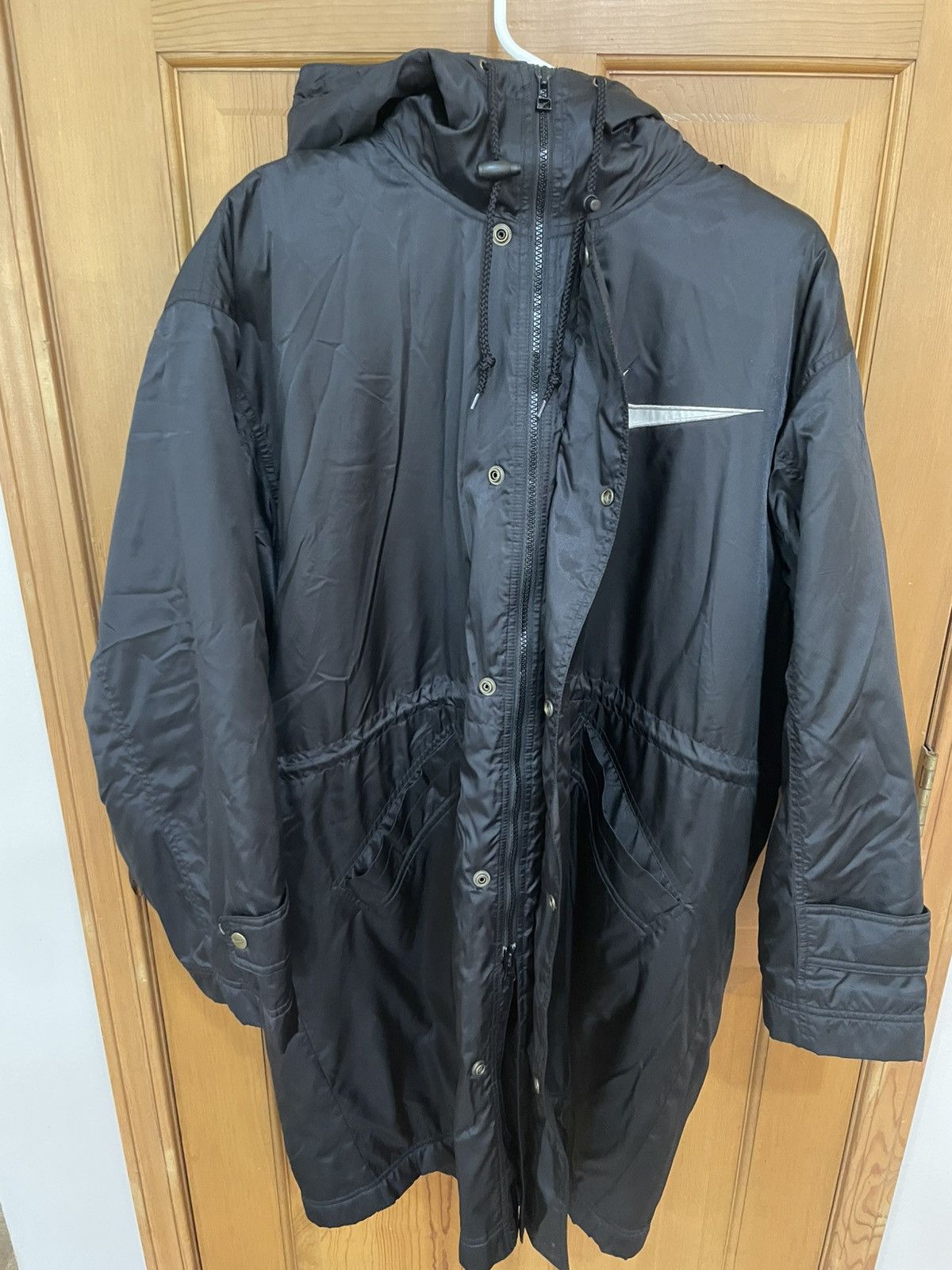 Nike Rare Nike Parka Big Swoosh Size US M / EU 48-50 / 2 - 9 Thumbnail