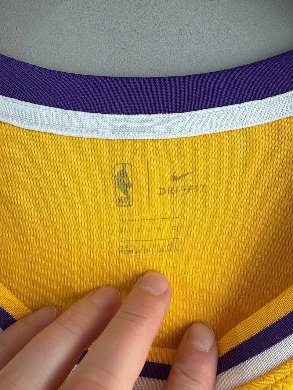 Nike Nike Los Angeles Lakers NBA Basketball Jersey #23 JAMES, XL Size US XL / EU 56 / 4 - 10 Thumbnail