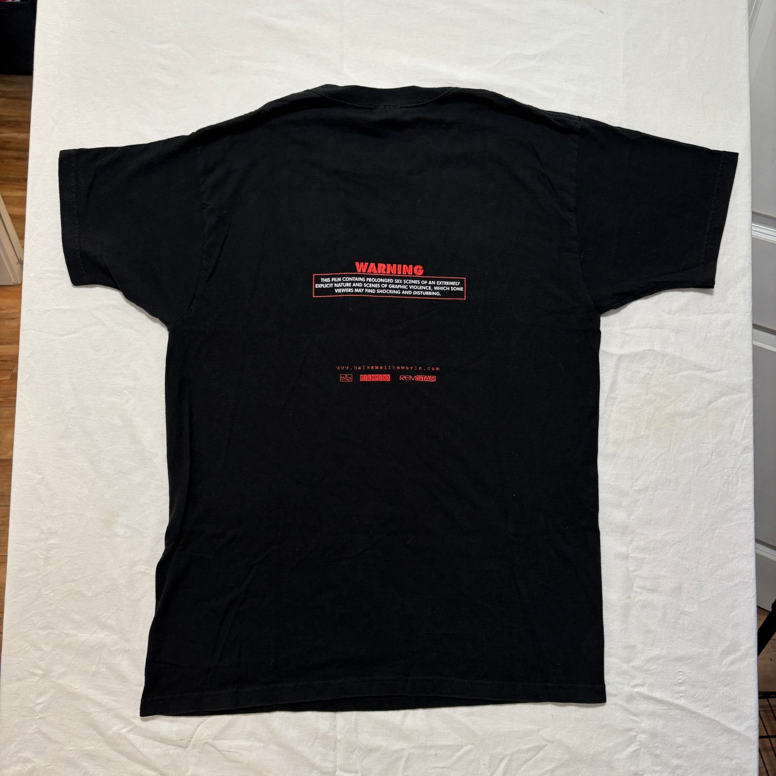 Fruit Of The Loom 2001 Base Moi Movie Promo Short Sleeve T-Shirt Black L Size US L / EU 52-54 / 3 - 4 Thumbnail