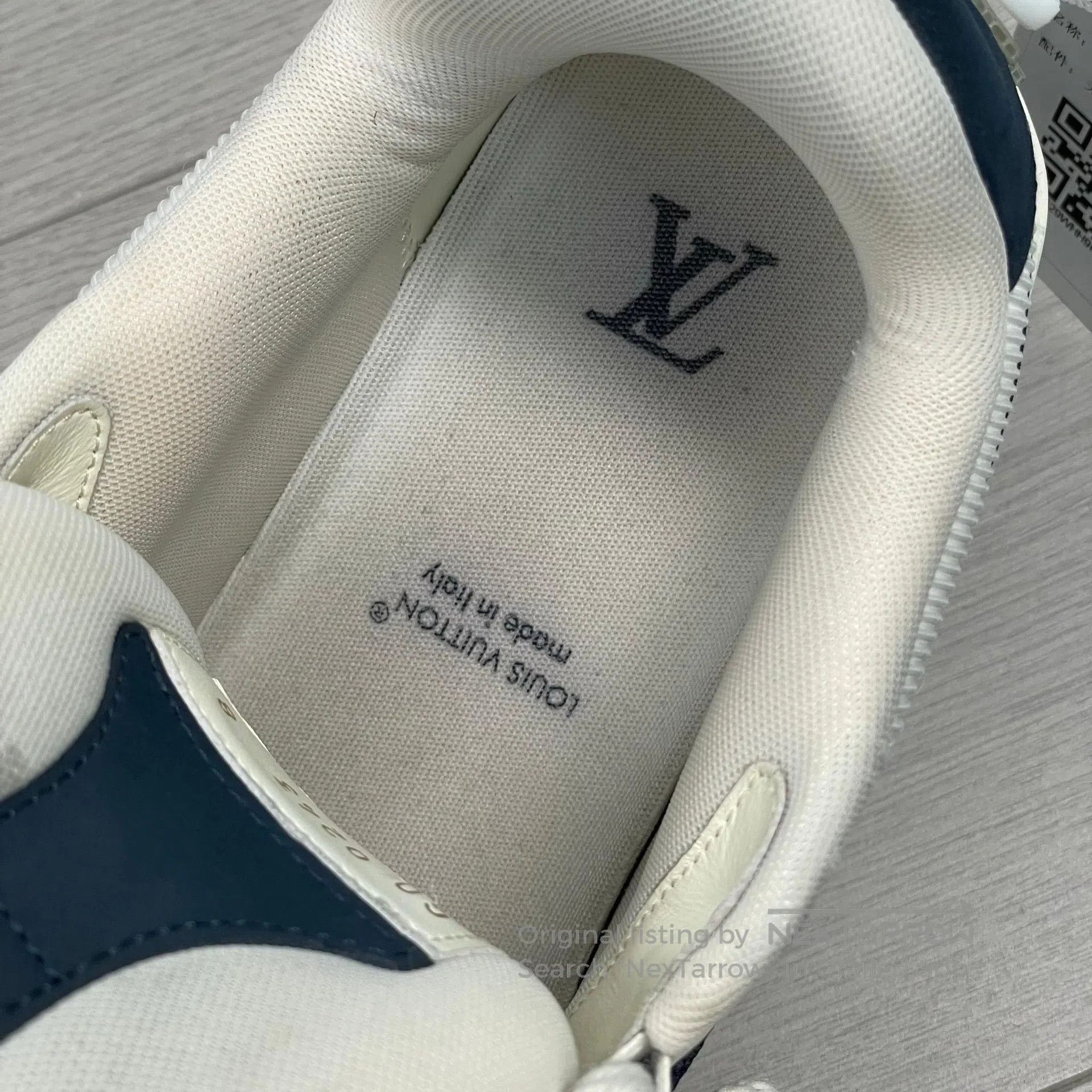 Louis Vuitton Louis Vuitton Board shoes with white and blue color| Size US 8 / EU 41 - 5 Thumbnail