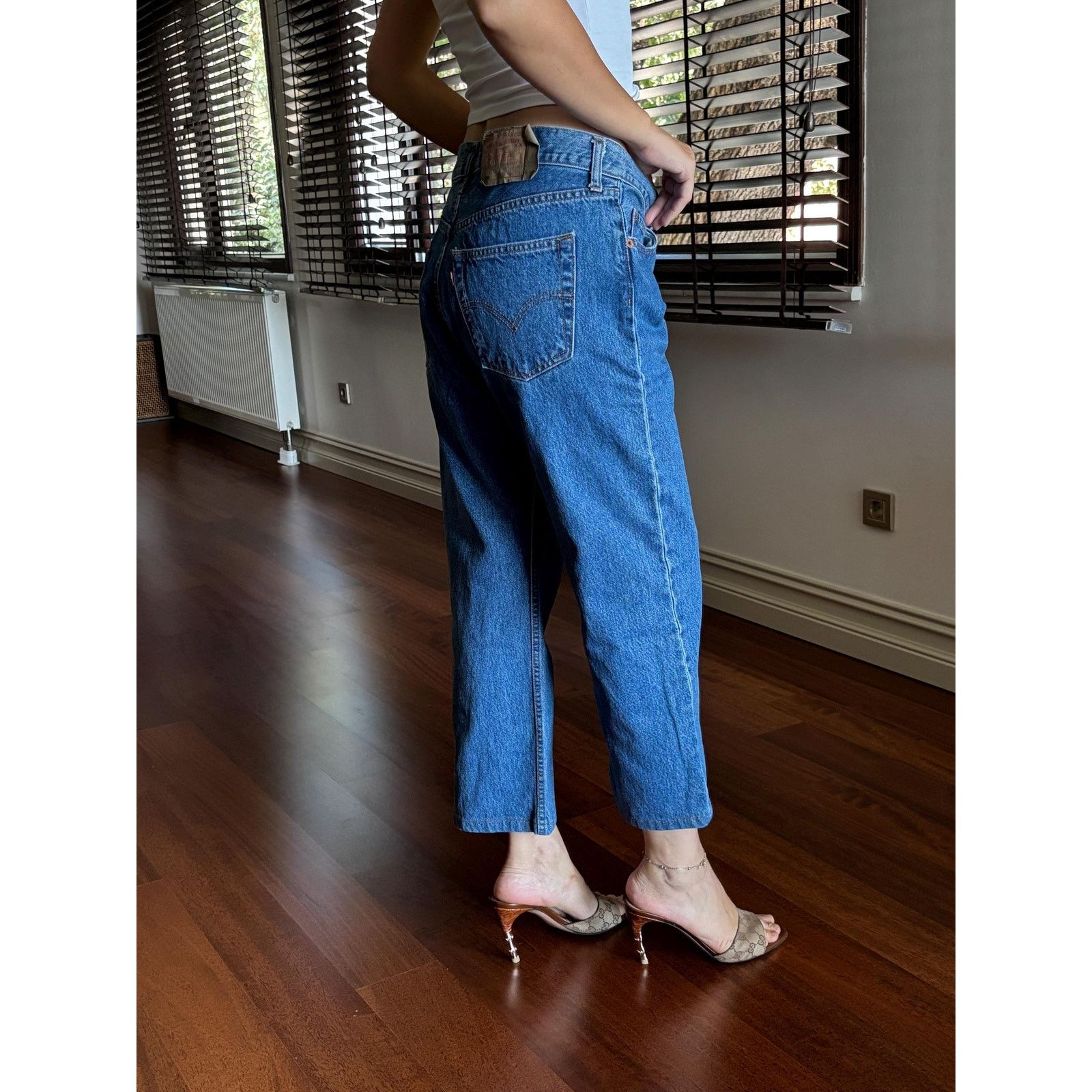 Levi's × Levi's Made & Crafted × Vintage Vintage Levi's 501-0115 W36 L34 Mexico 90s Button Fly Jeans Size US 36 / EU 52 - 2 Thumbnail