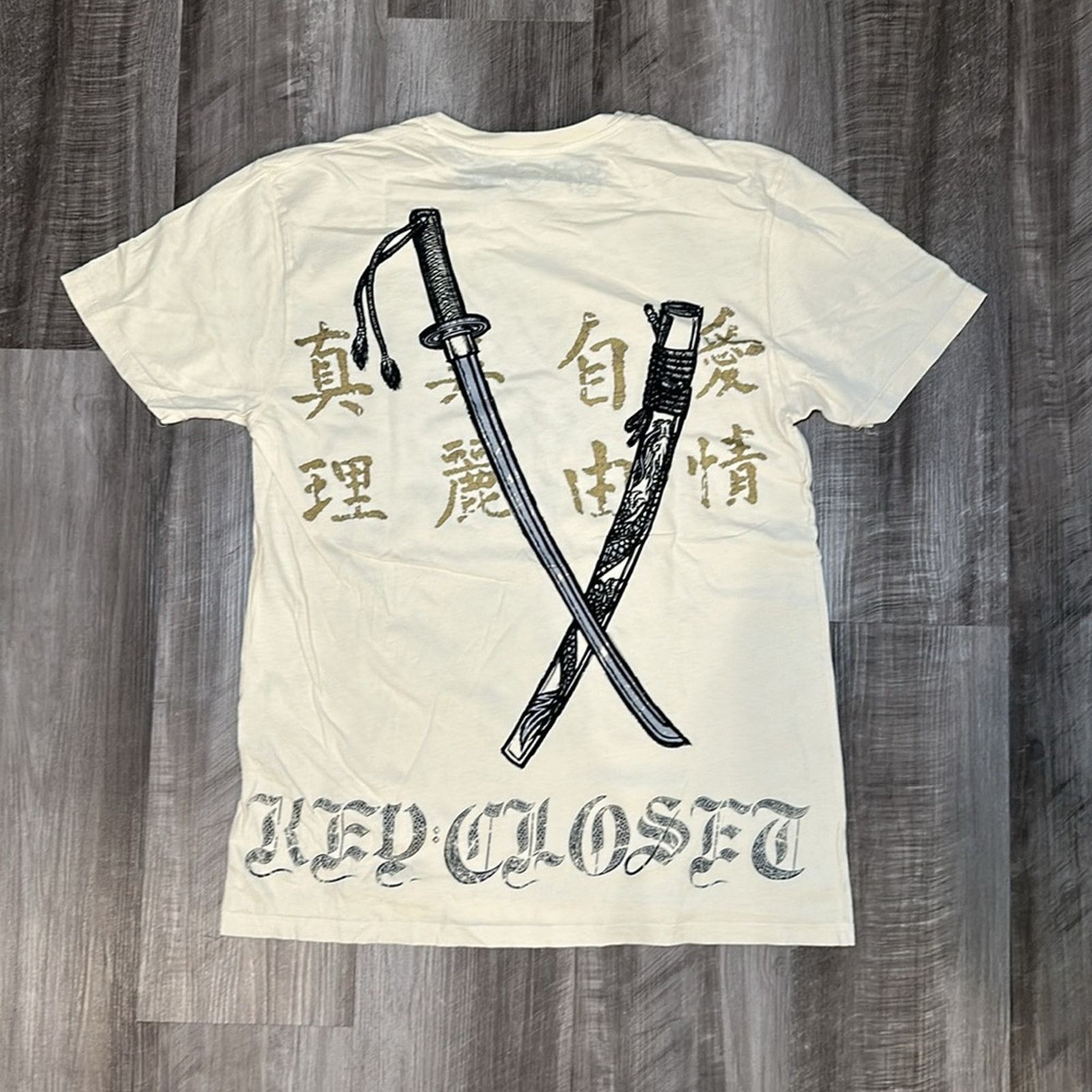 Other Key Closet Samurai Skull Y2K Tee - Medium Size US M / EU 48-50 / 2 - 3 Thumbnail