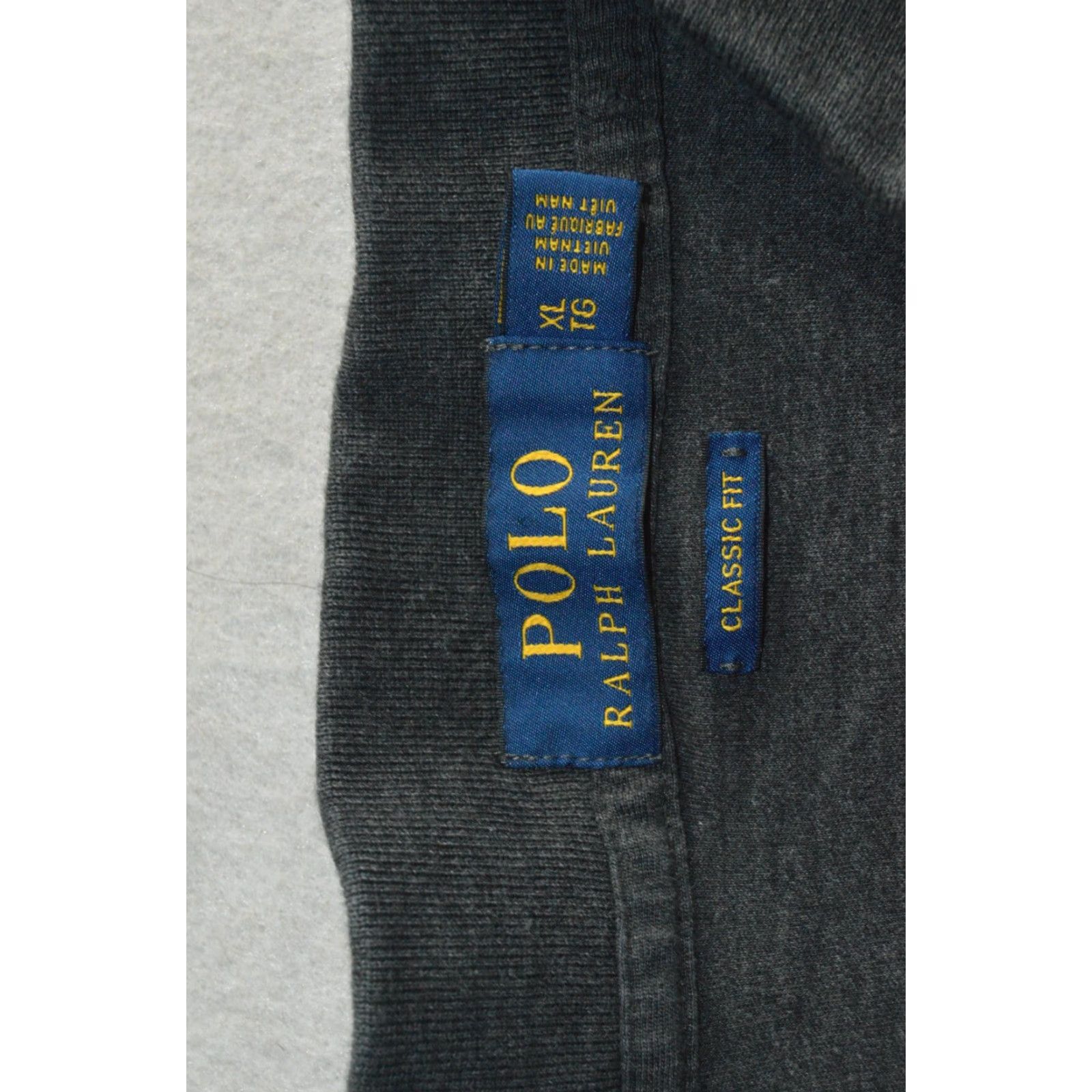 Ralph Lauren Polo Ralph Lauren Men's Polo SS Shirt XL Dark Gray Soft Cotton Size US XL / EU 56 / 4 - 4 Thumbnail