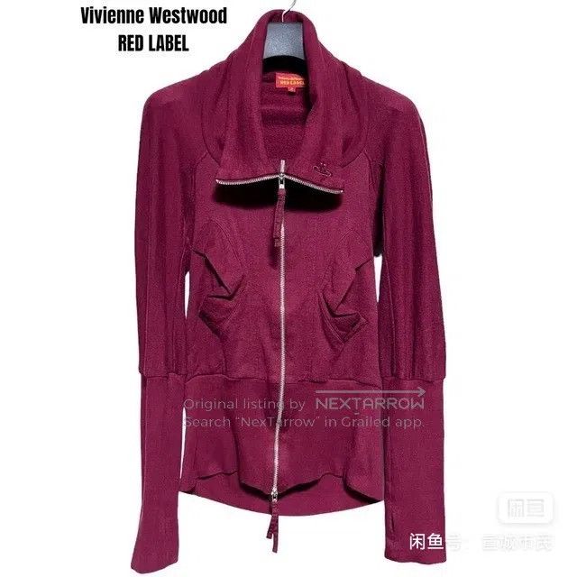 Vivienne Westwood Vivienne Westwood Knit Jacket with Embroidered Collar and Size M / US 6-8 / IT 42-44 - 2 Thumbnail