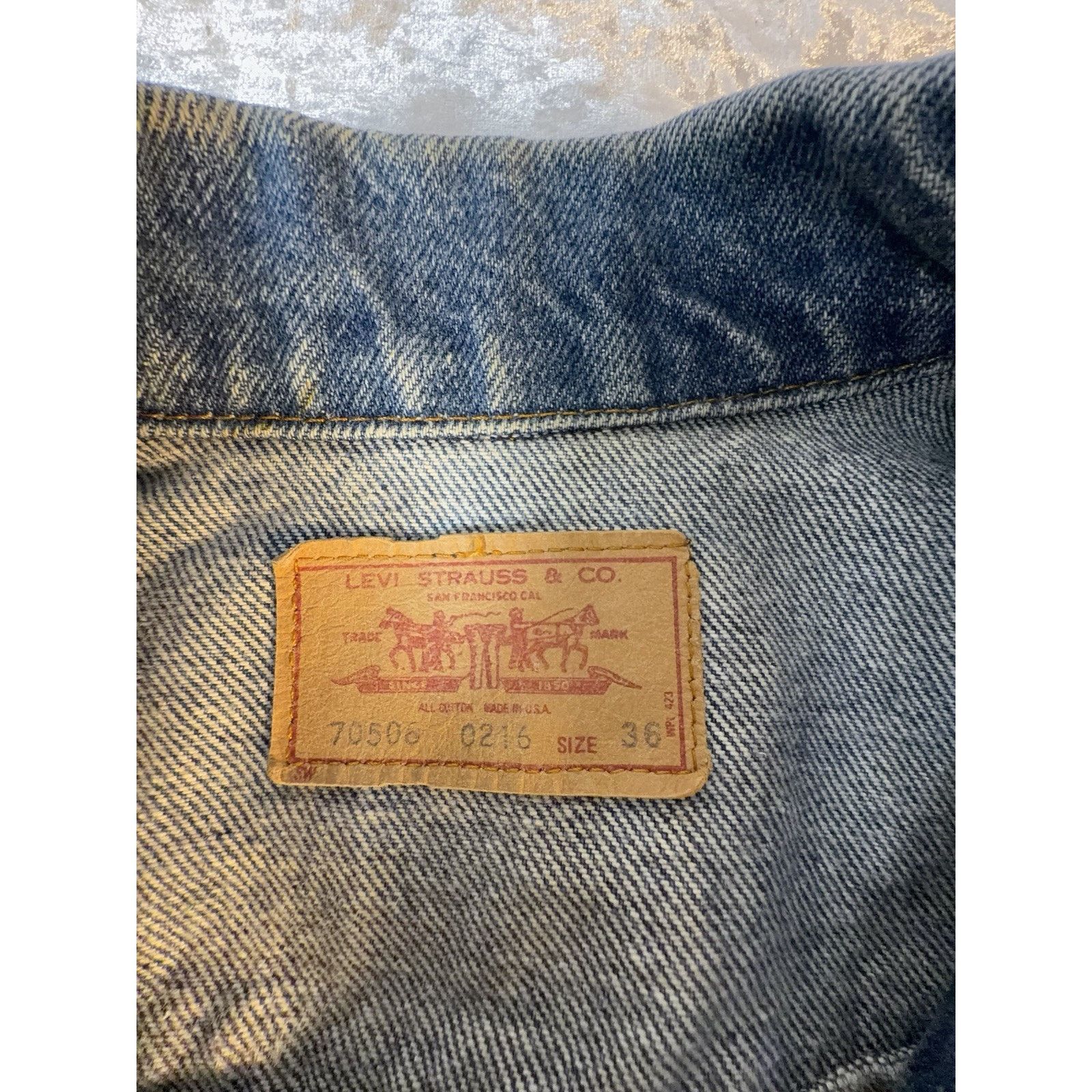 Levi's Vtg 80s Levi’s Denim Trucker Jacket USA Distressed Grunge Size US S / EU 44-46 / 1 - 5 Thumbnail