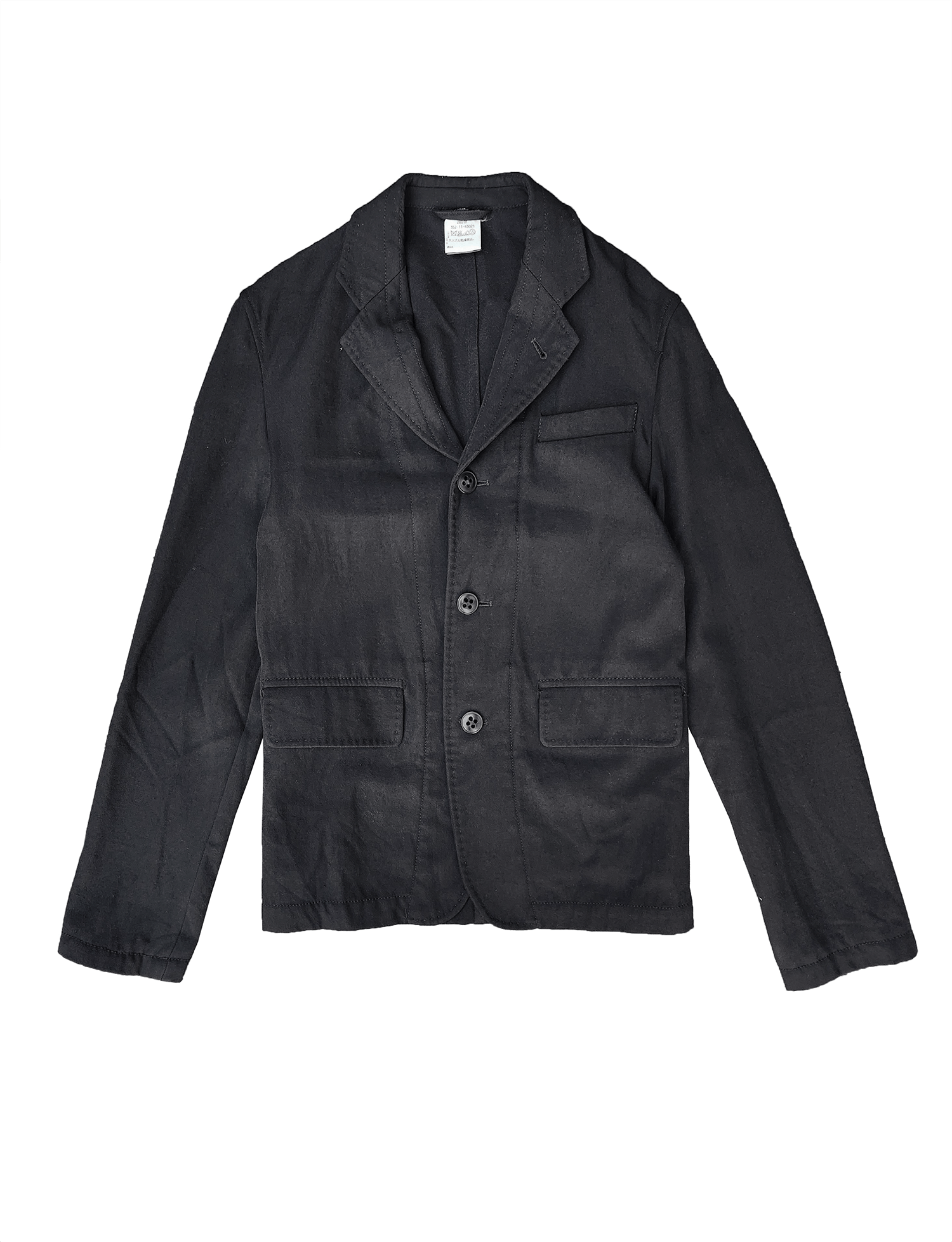 image of Ann Demeulemeester Tailored Jacket in Black, Men's (Size XS)