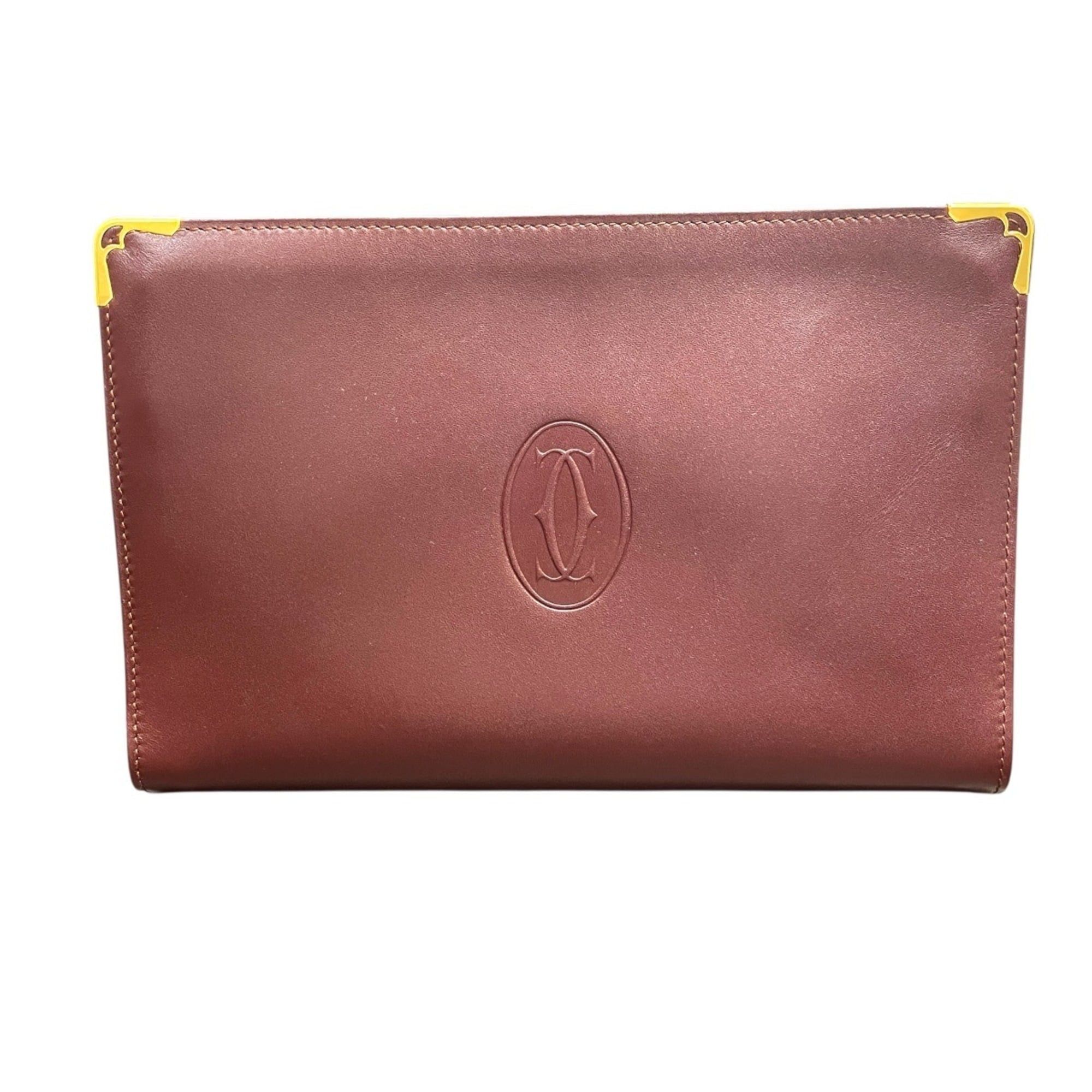 Cartier Cartier clutch bag, Must line, leather. Size ONE SIZE - 1 Thumbnail