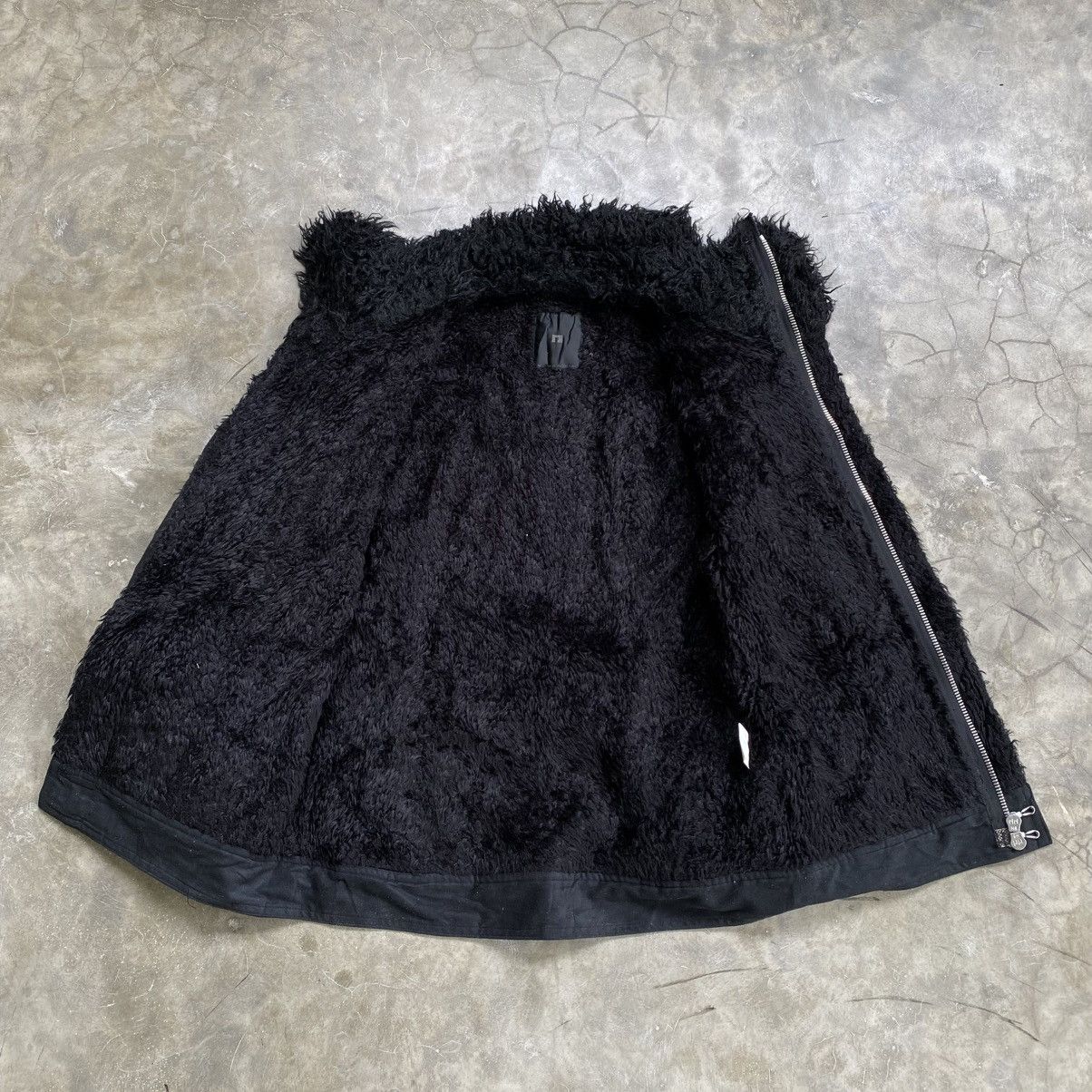 If Six Was Nine 2000s Paranoid Vkei Style Trim Fur Riri Zipper Jacket Size US S / EU 44-46 / 1 - 7 Thumbnail