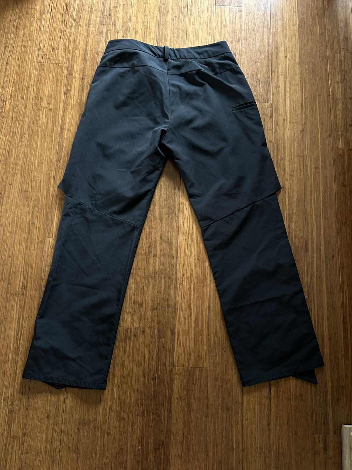 Japanese Brand Korean Designer Black Mudule Pants Size US 30 / EU 46 - 5 Thumbnail