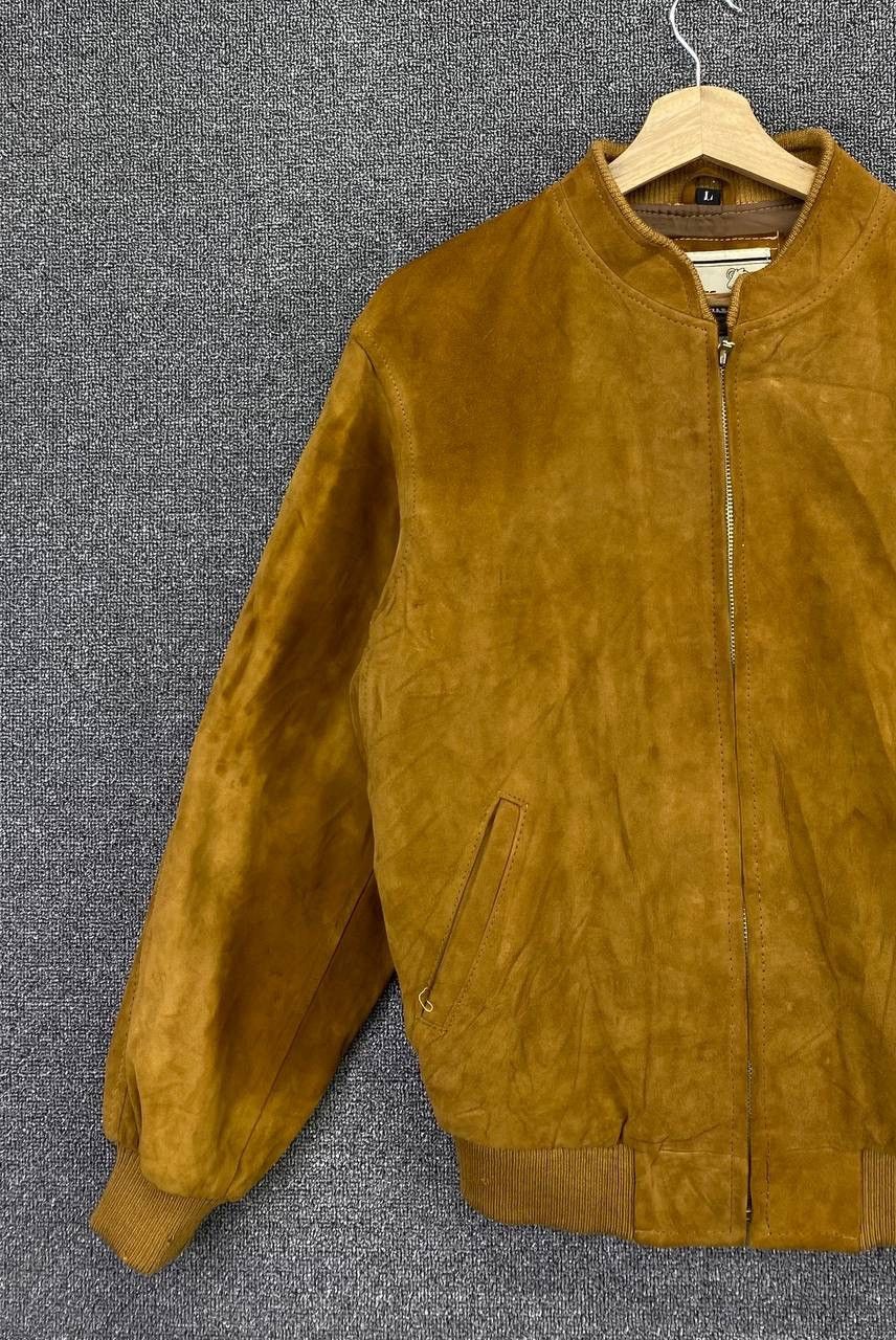 Japanese Brand Vintage Hi-Class Leather Wear Sheep Skin Leather Jacket Size US L / EU 52-54 / 3 - 2 Thumbnail