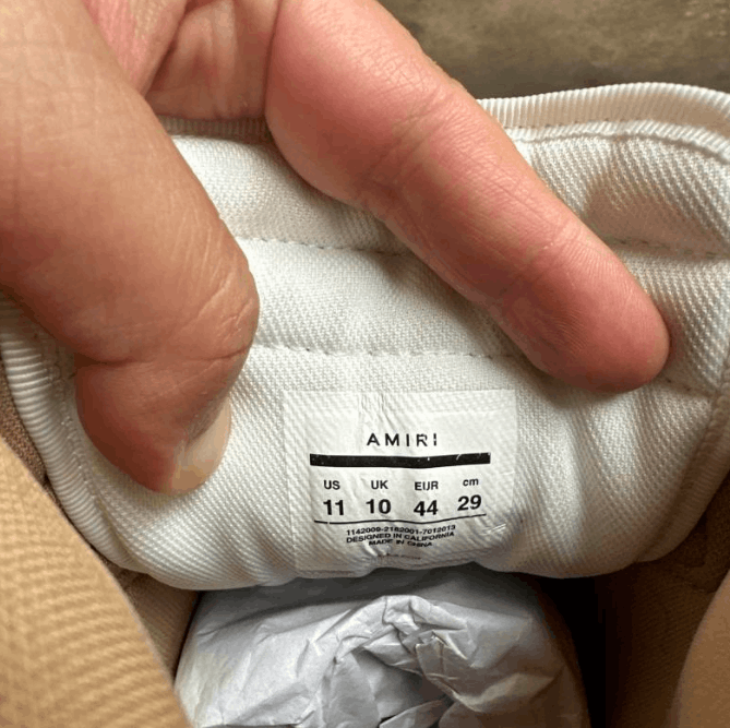 Amiri Amiri Hi-Top Sneakers Size US 11 / EU 44 - 6 Thumbnail