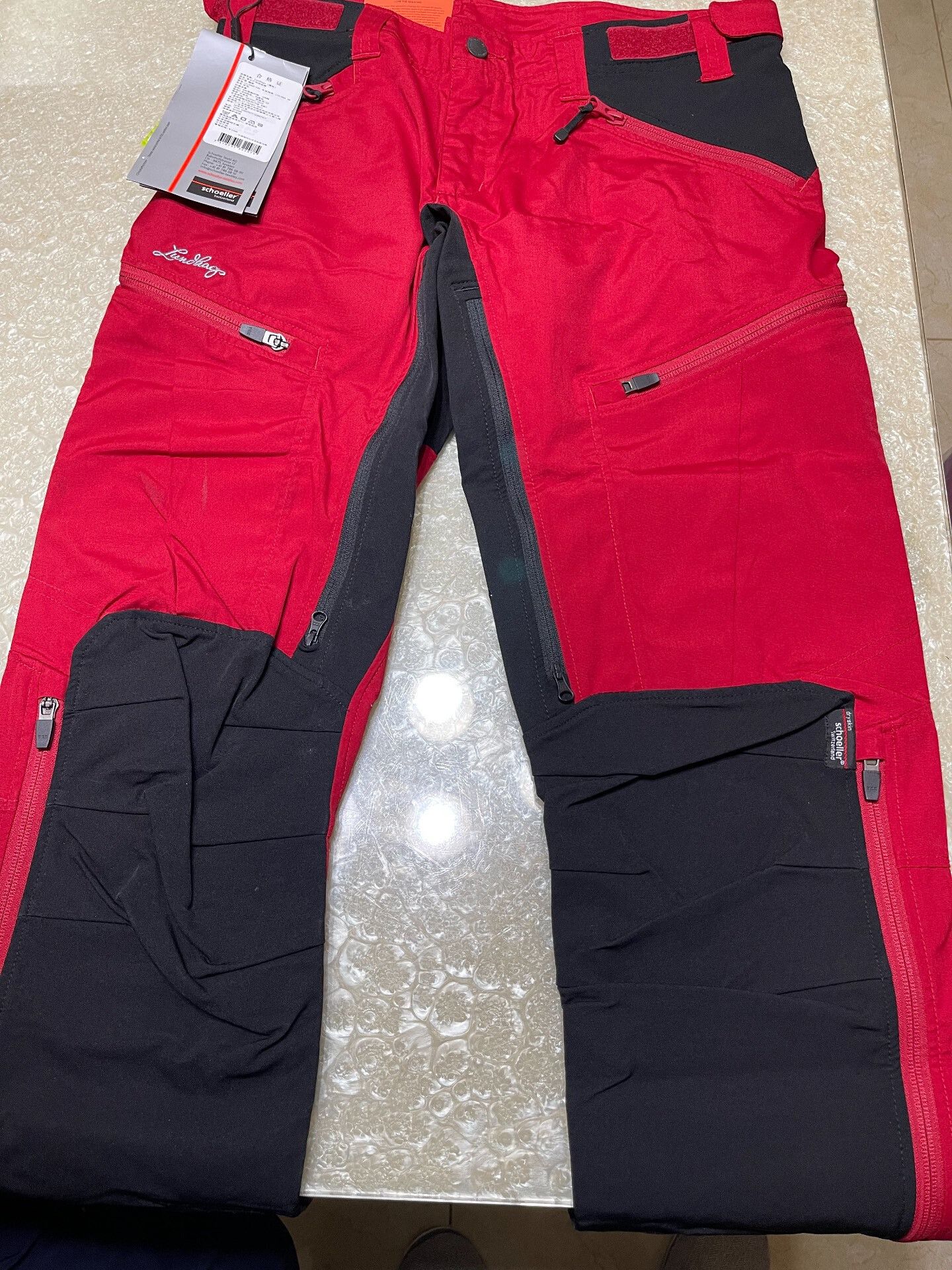 Japanese Brand Lundhags MakkeMs Men's Outdoor Softshell Pants Size US 32 / EU 48 - 1 Thumbnail