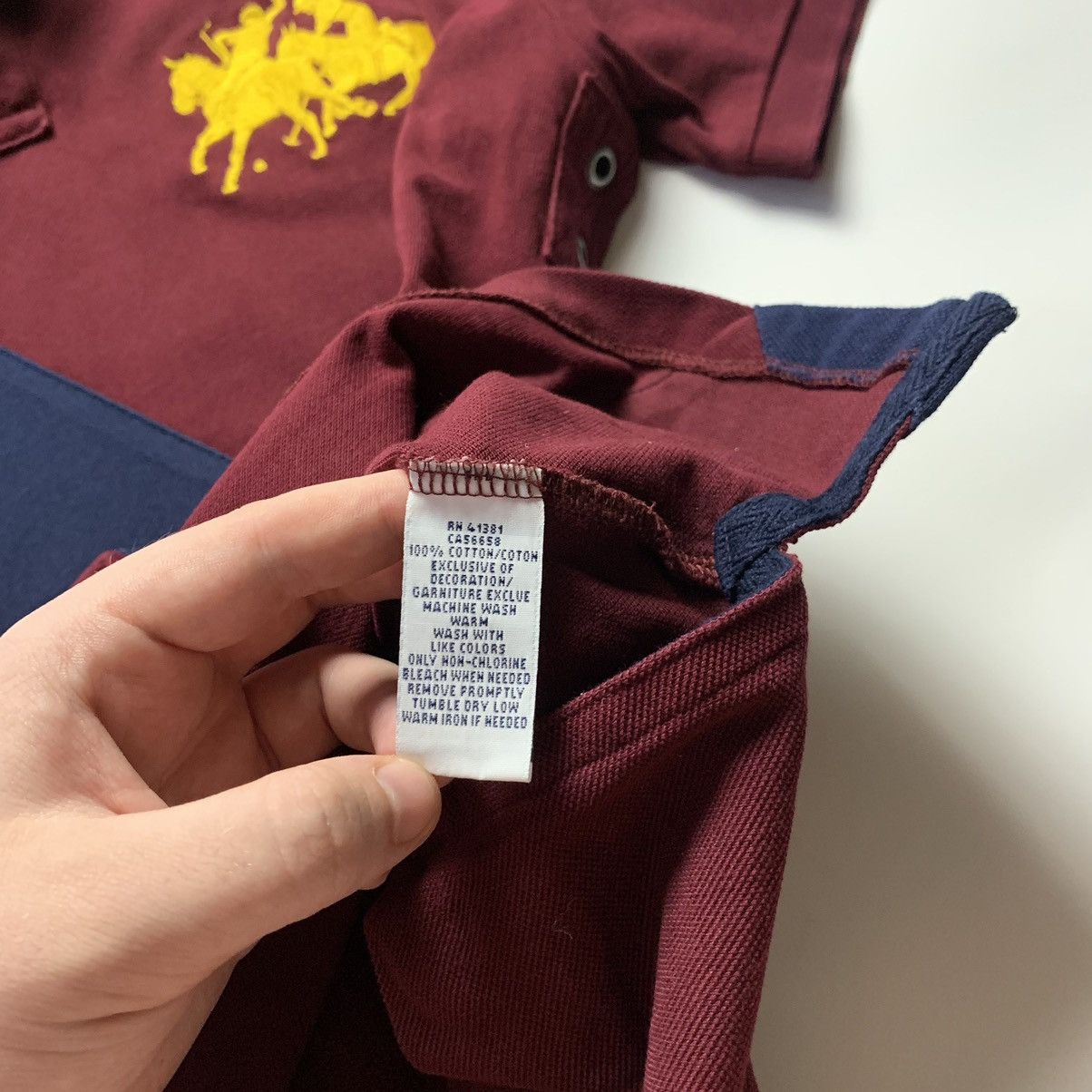 Polo Ralph Lauren Polo Ralph Lauren Polos T Shirt Vintage Y2k Style Hype Size US L / EU 52-54 / 3 - 7 Thumbnail
