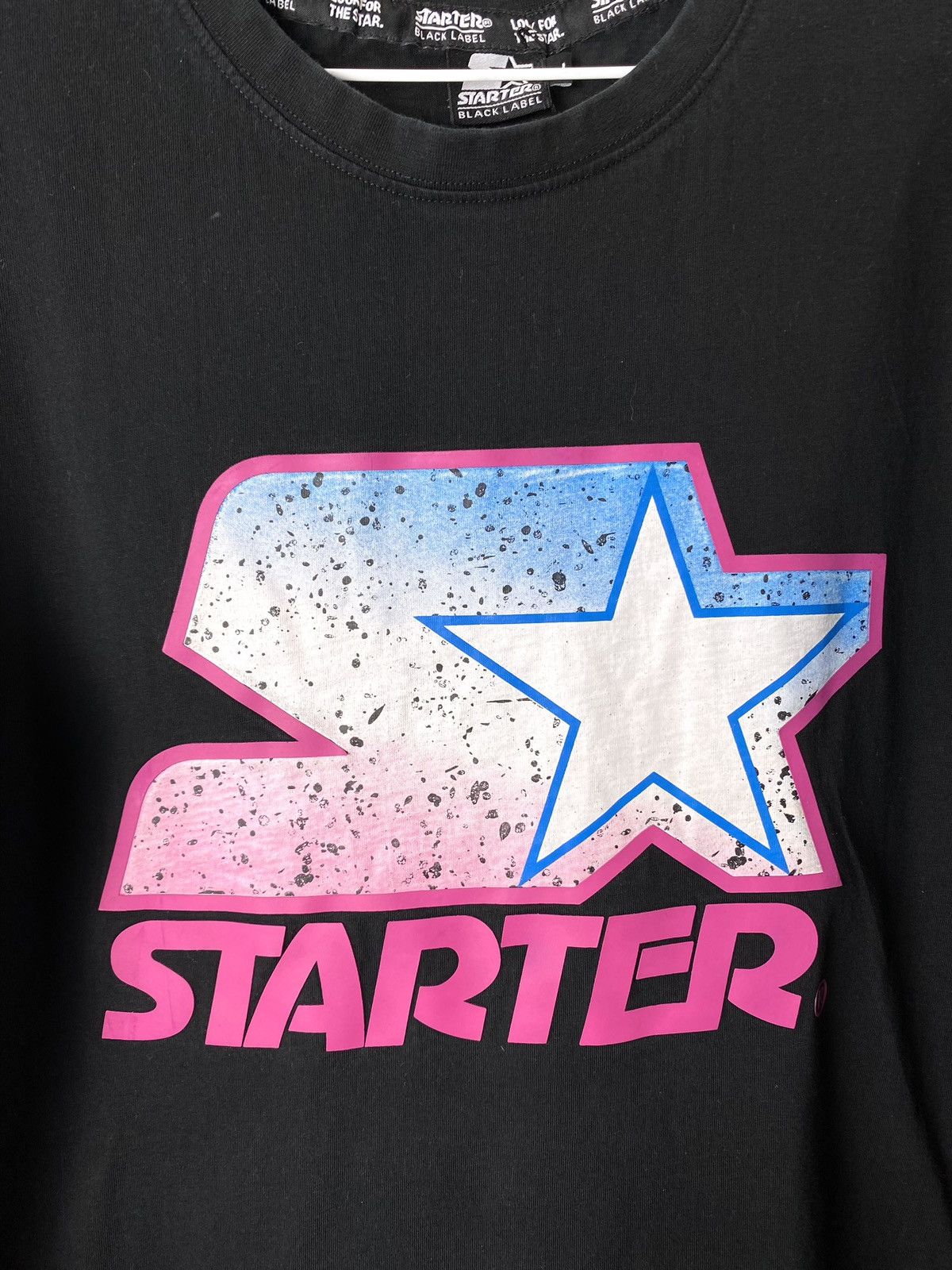 Starter Y2K Vintage Starter T Shirt Black Label Size US L / EU 52-54 / 3 - 2 Thumbnail