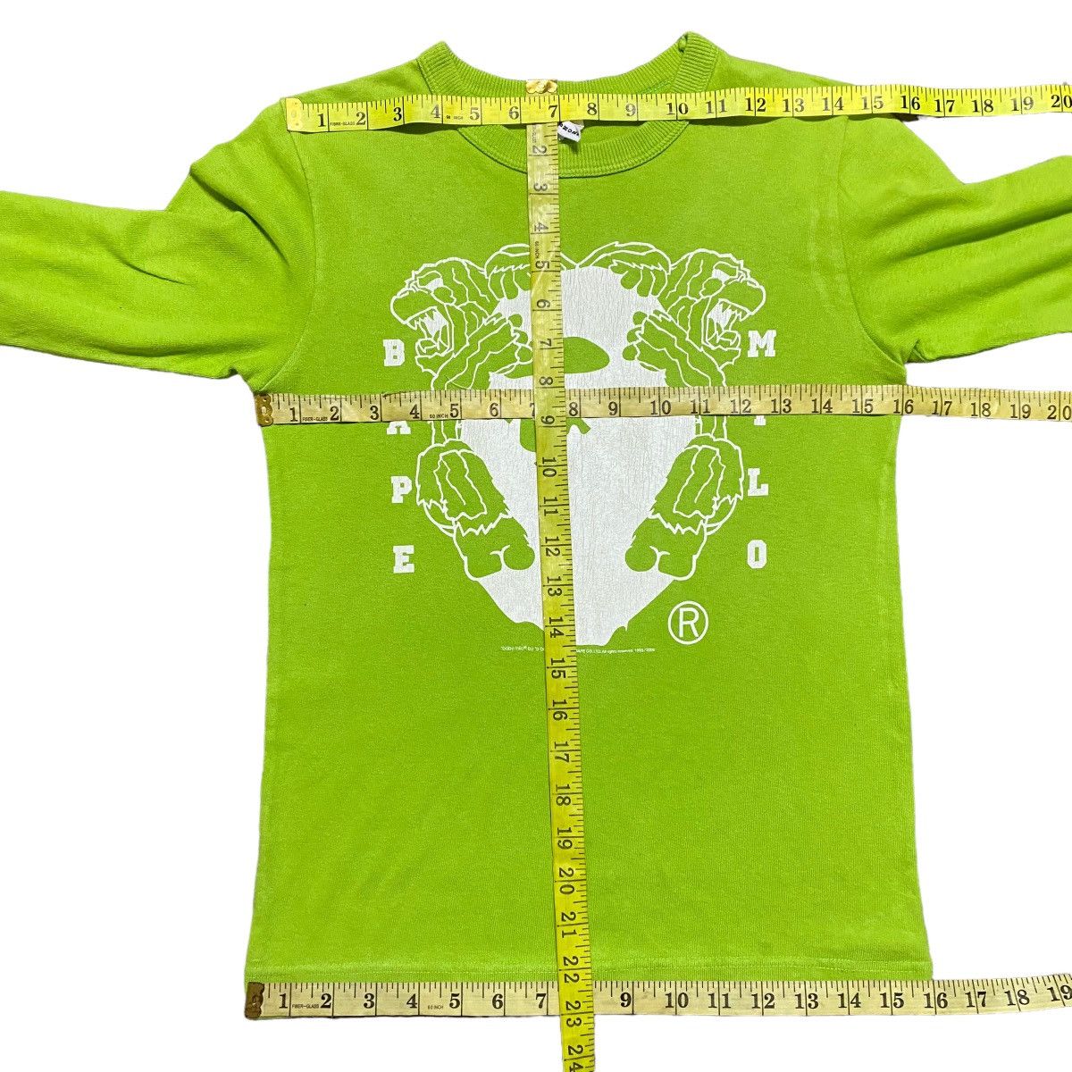 Bape Baby Milo Long Sleeve Tee Size S / US 4 / IT 40 - 12 Thumbnail